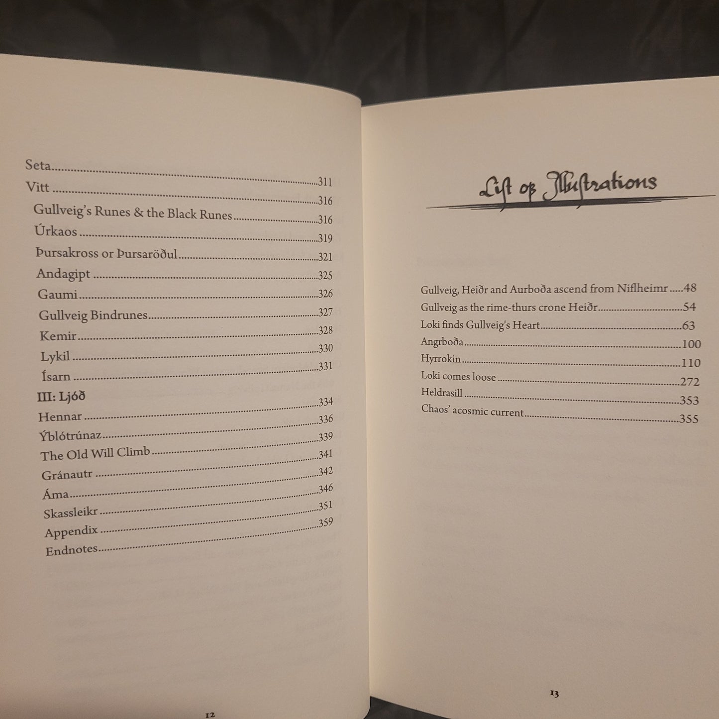 Gullveigarbók by Ekortu (Ixaxaar Occult Literature, 2025) Red Special Edition - Set Limited to 60 Sets