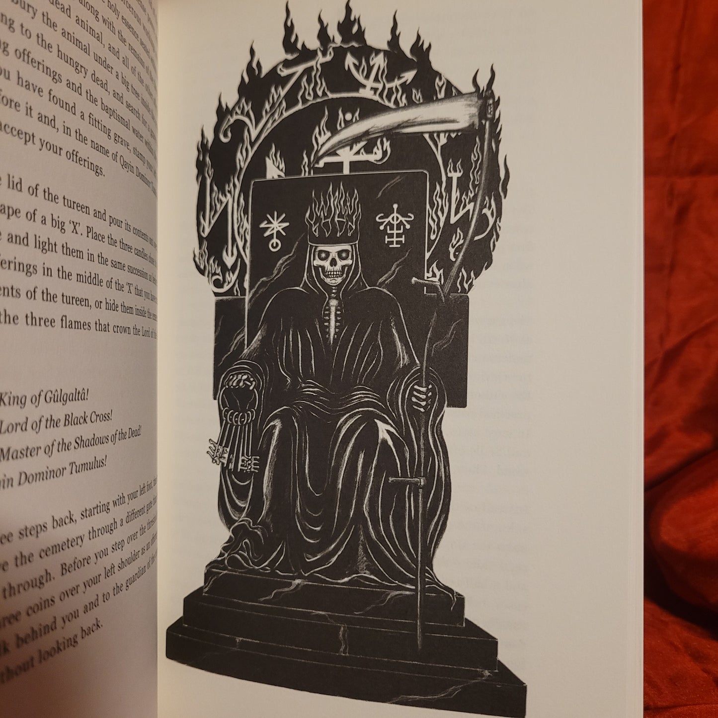 Liber Falxifer: The Book of the Left-Handed Reaper by N.A-A.218 (Ixaxaar Occult Literature, 2021) Limited Edtion Hardcover