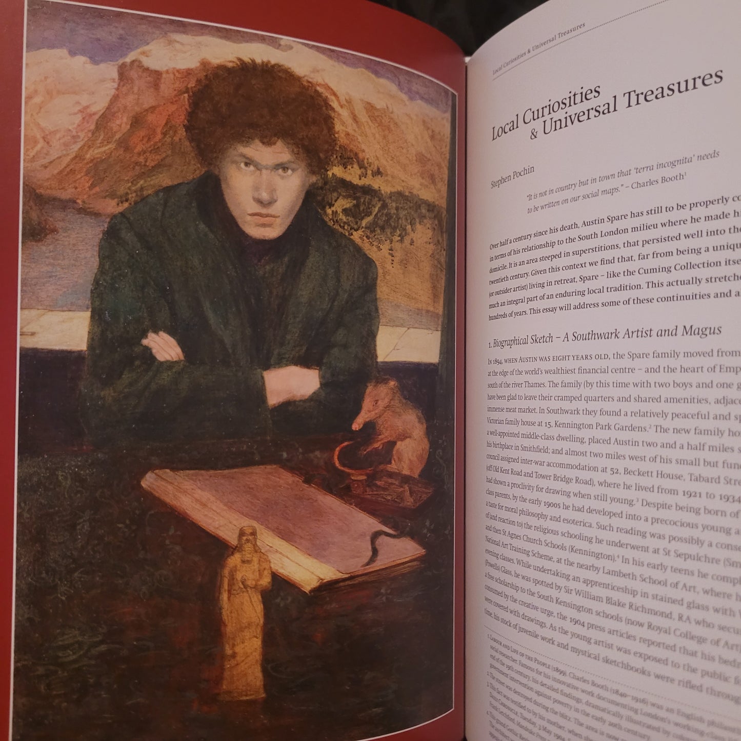 AUSTIN OSMAN SPARE: Cockney Visionary; Featuring Several Essays, and a Catalogue of Artworks by "Hisself" in the Southwark Art Collection (Jerusalem Press, 2010) Hardback