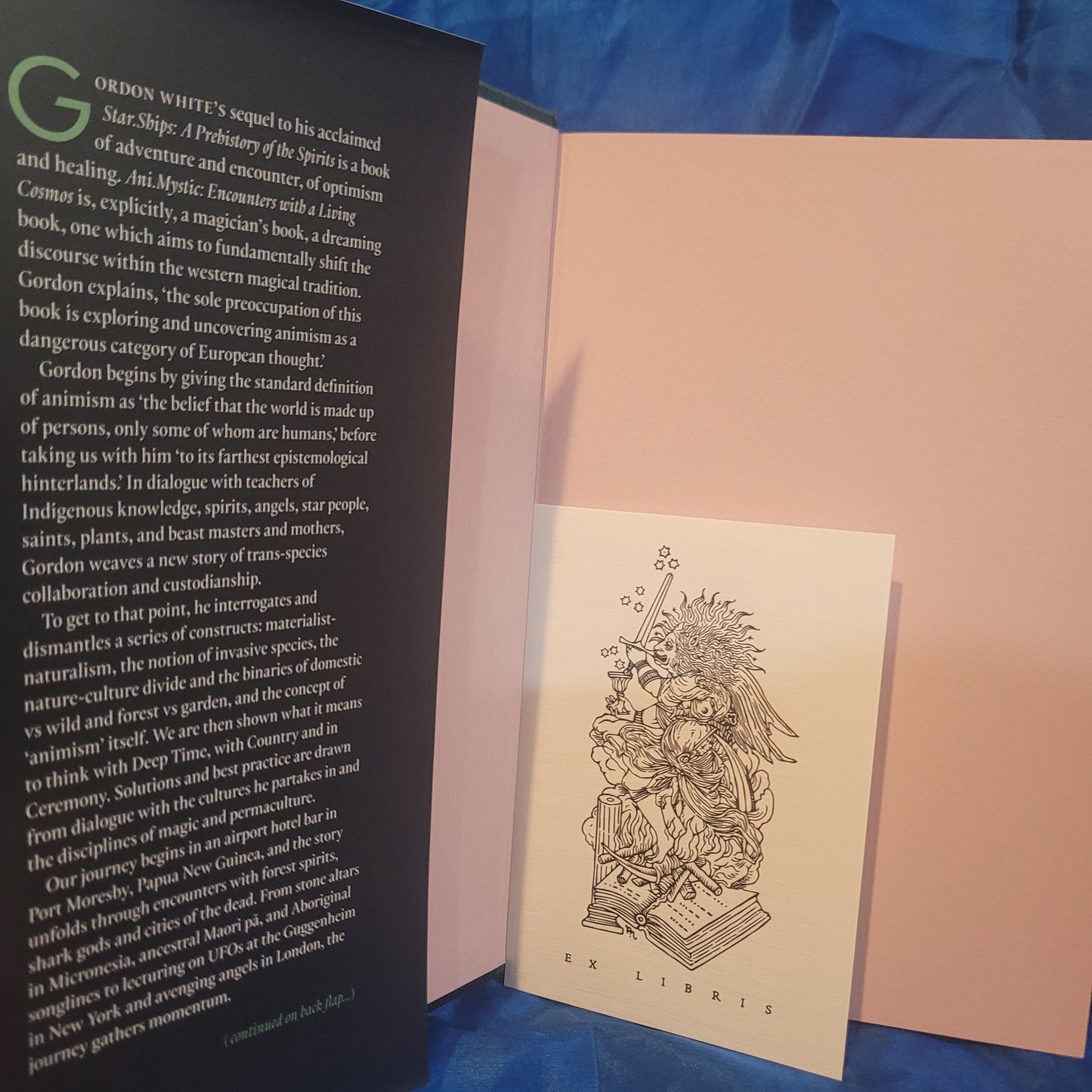 Ani.Mystic: Encounters with a Living Cosmos by Gordon White (Scarlet Imprint 2022) Hardback