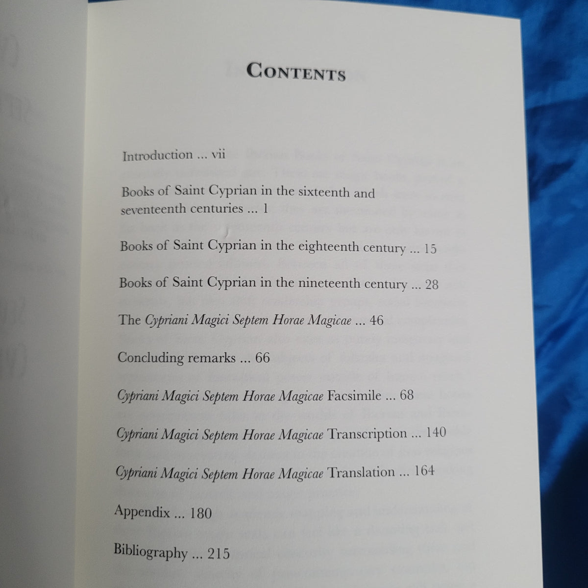 Cypriani Magici Septem Horae Magicae by José Leitão (Hadean Press, 2025) Hardcover
