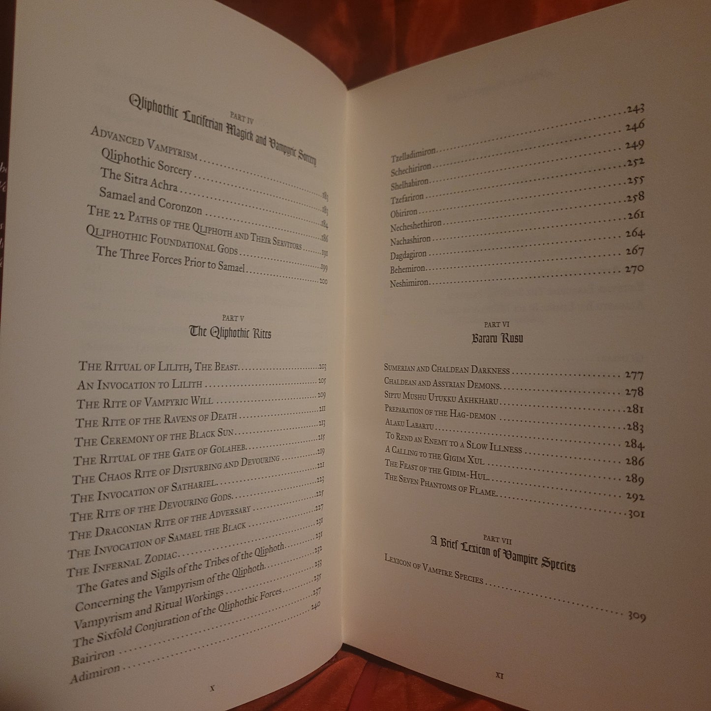Akhkharu: Vampyre Magick by Michael W. Ford (Manus Sinistra, 2025)"Black Lizard" Hardcover