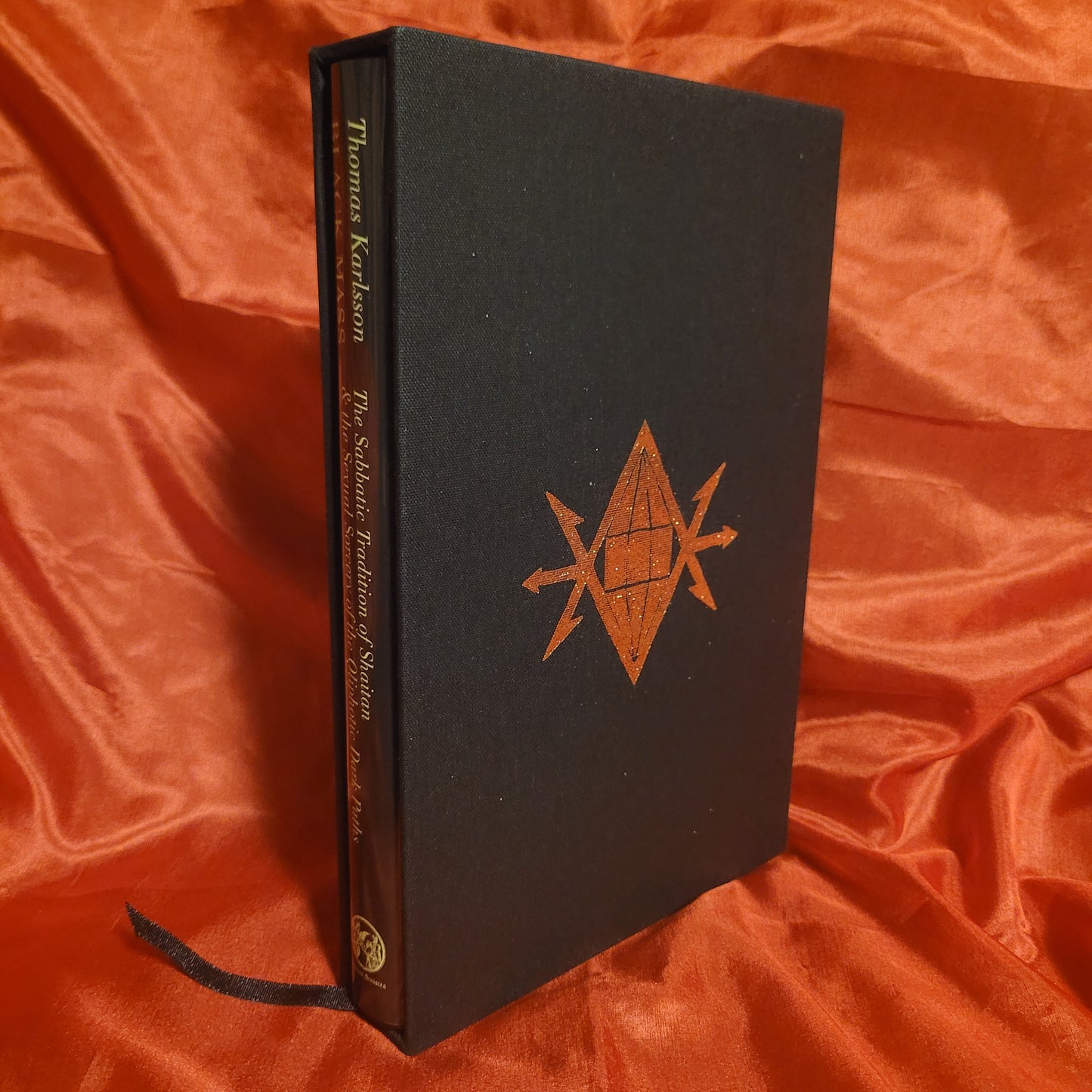 Black Mass: The Sabbatic Tradition of Shaitan & the Sexual Sorcery of the Qliphotic Dark Paths by Thomas Karlsson (Manus Sinistra, 2024) Deluxe Second Edition