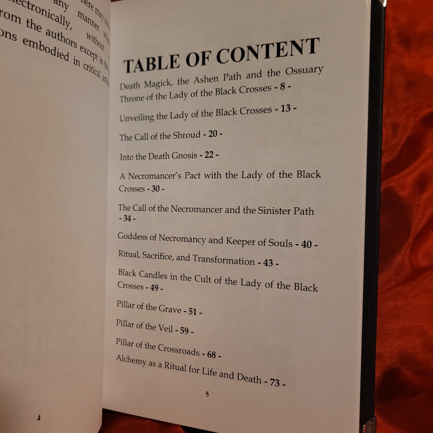 The Ossuary Throne: Santa Muerte, Necromancy, and the Ashen Path by Temple of Necromancers (Sirius Limited Esoterica, 2024) Deluxe Edition