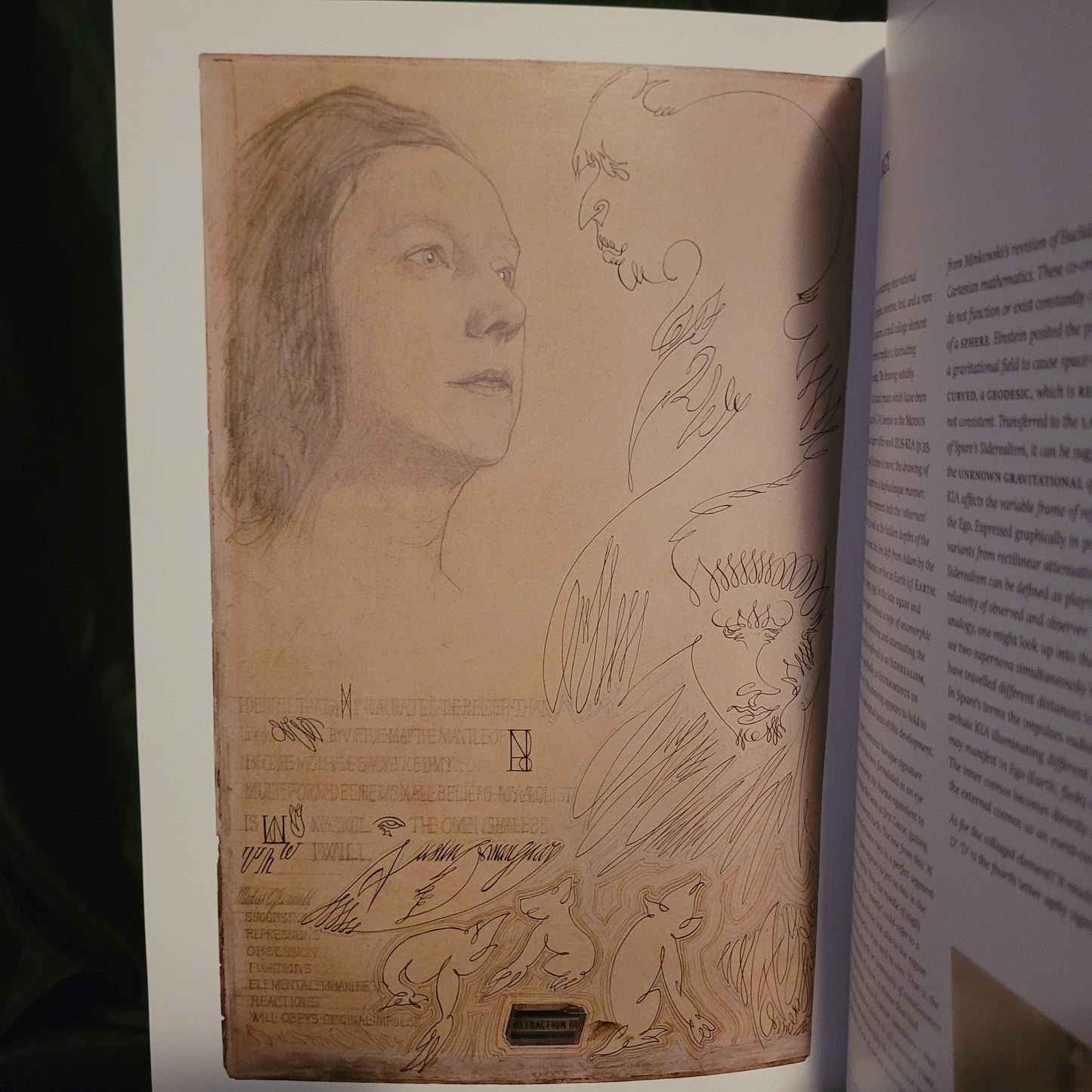 AUSTIN OSMAN SPARE: Cockney Visionary; Featuring Several Essays, and a Catalogue of Artworks by "Hisself" in the Southwark Art Collection (Jerusalem Press, 2010) Hardback