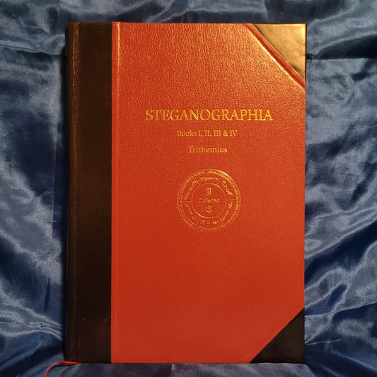 The Steganographia, Books I-IV by Johannes Trithemius
Translated, Edited and Introduced by Dr Stephen Skinner & Daniel Clark (Golden Hoard Press, 2024) Limited Leather Edition