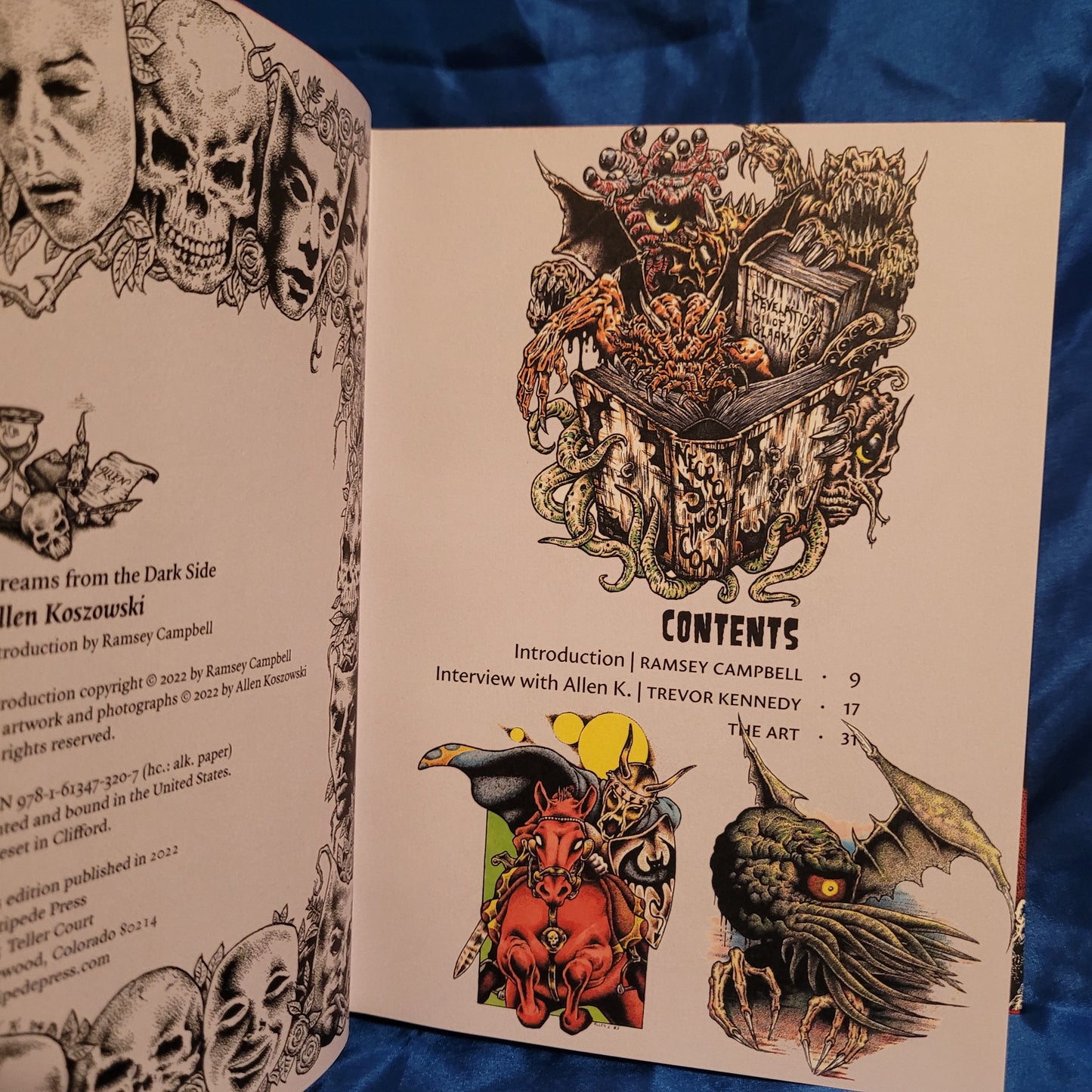 Dreams from the Dark Side by Allen Koszowski (Centipede Press, 2022) Hardcover