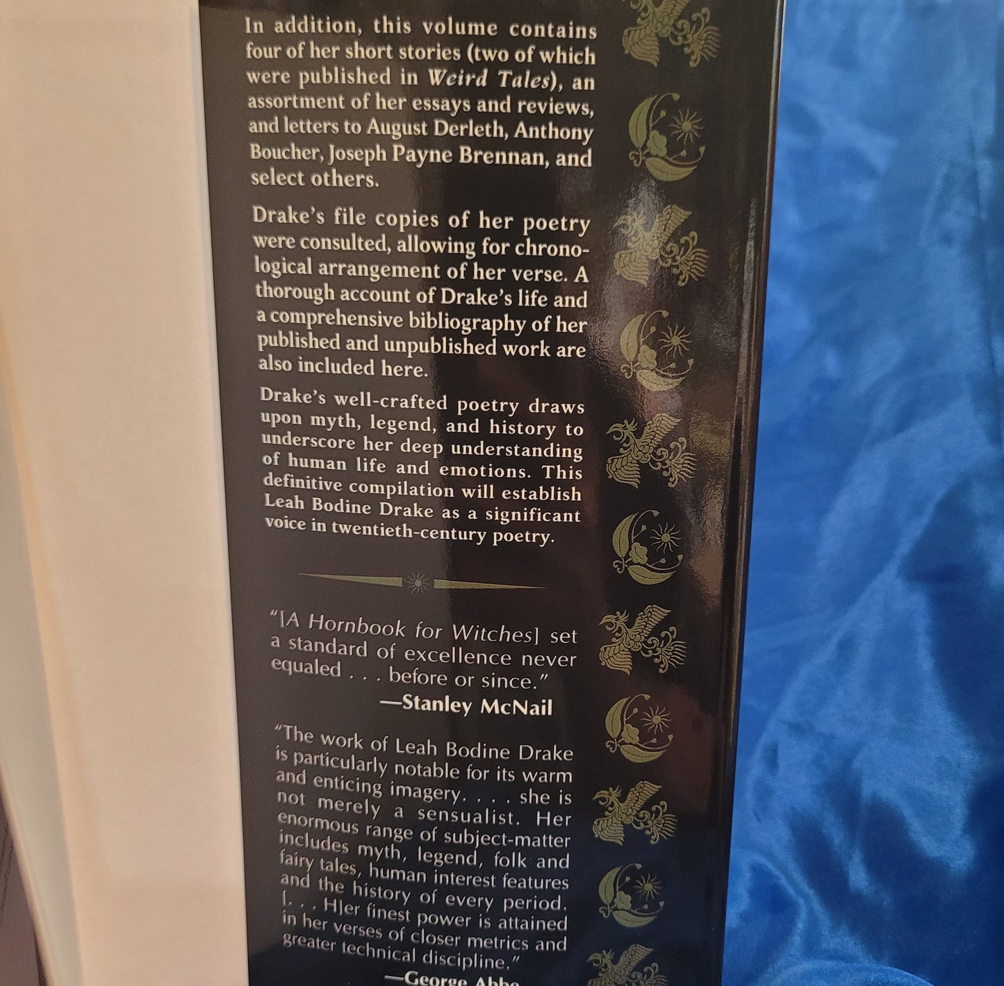 Song of the Sun: Collected Writings by Leah Bodine Drake (Hippocampus Press, 2020) Limited Edition Hardcover