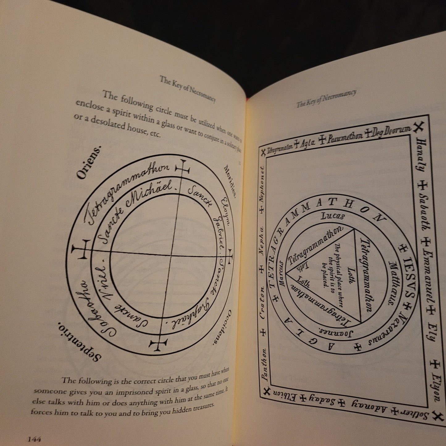 The Key of Necromancy, Vol. I Translated & Edited by Nicolás Álvarez Ortiz (Enodia Press, 2018) Limited Edition Hardcover