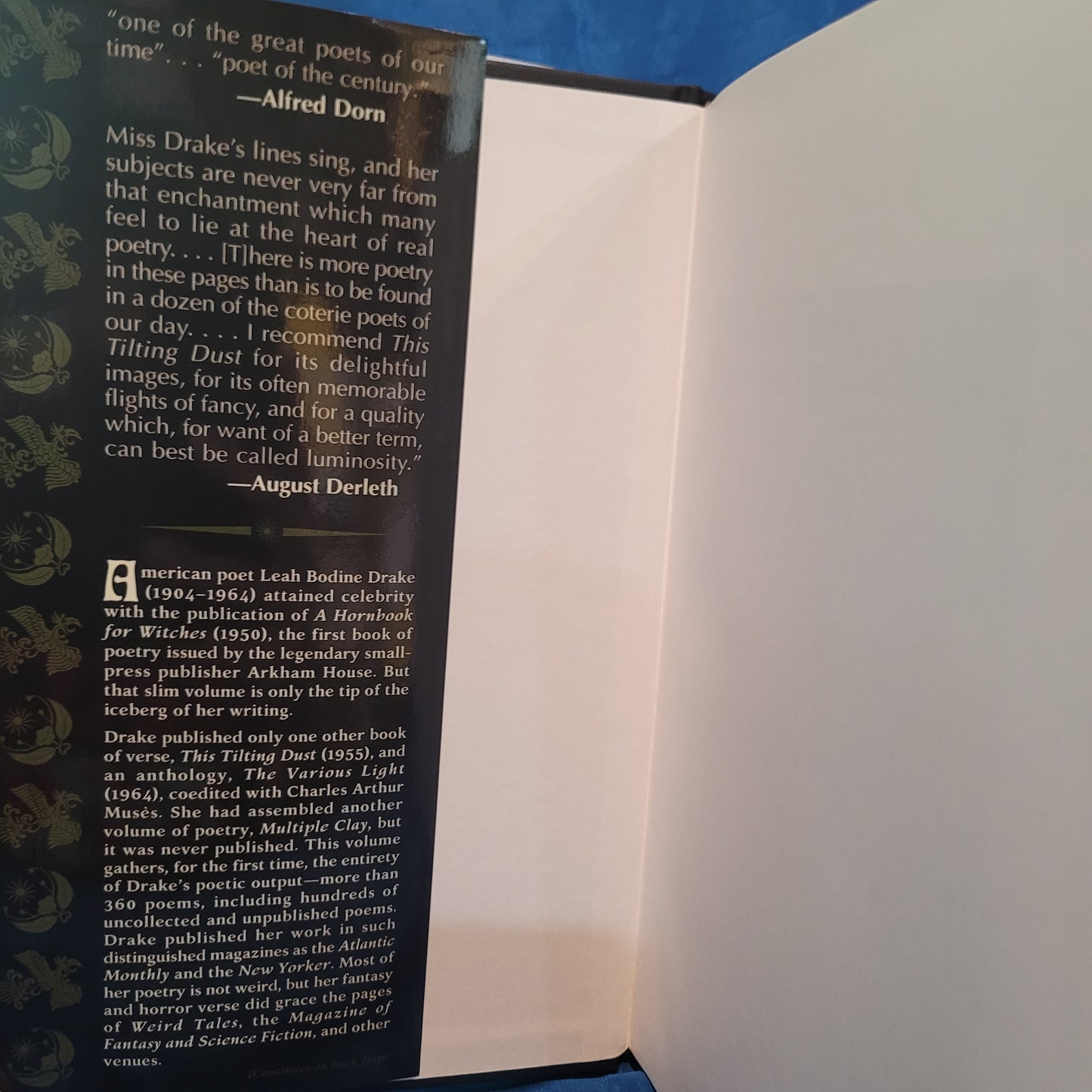 Song of the Sun: Collected Writings by Leah Bodine Drake (Hippocampus Press, 2020) Limited Edition Hardcover