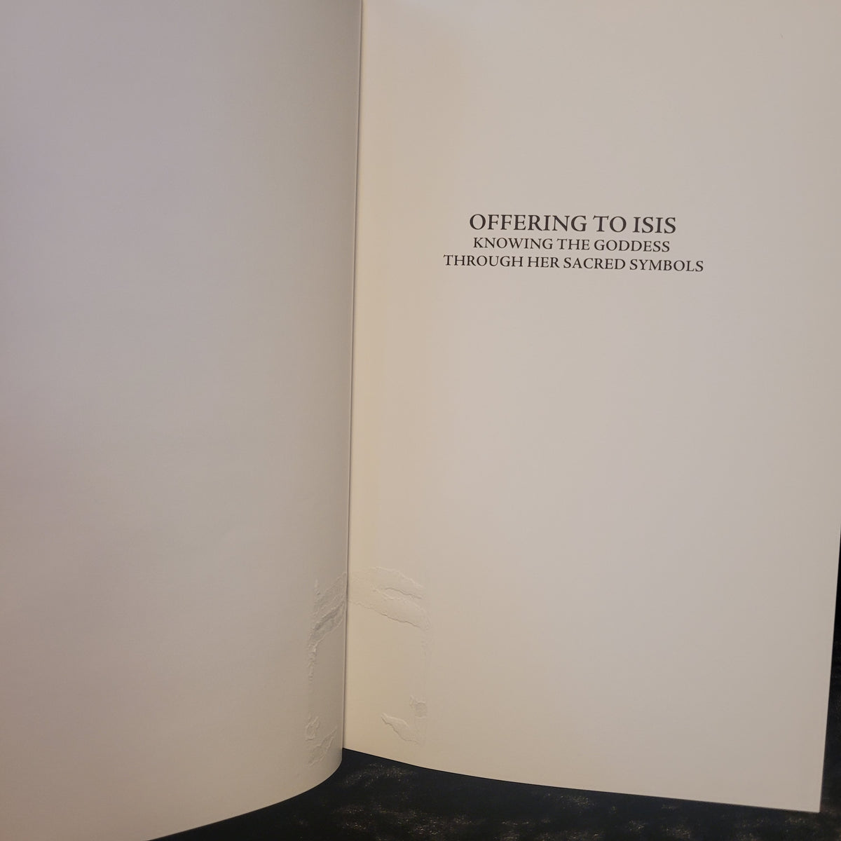Offering to Isis by M. Isadora Forrest (Azoth Press, 2025) Limited Edition Hardcover