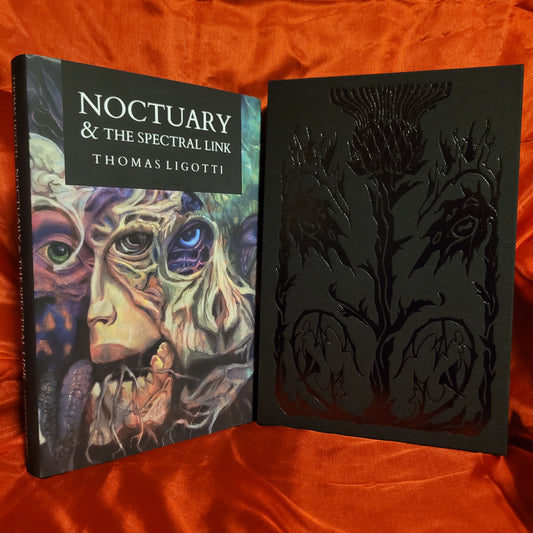 Noctuary & The Spectral Link by Thomas Ligotti (Chiroptera Press, 2023)Signed  Deluxe Edition with Slipcase