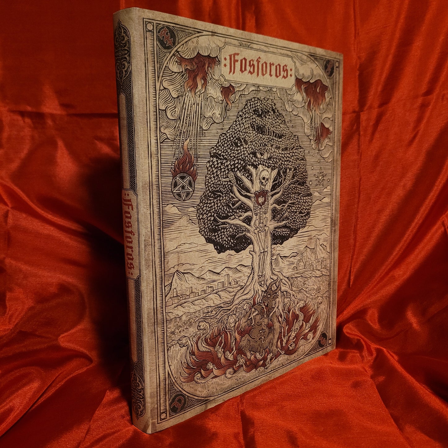 Fosforos: Study on the Being & Essence of Satan and on the Occult Philosophy in Six Parts by Johannes Nefastos (Ixaxaar Occult Literature, 2016) Hardcover