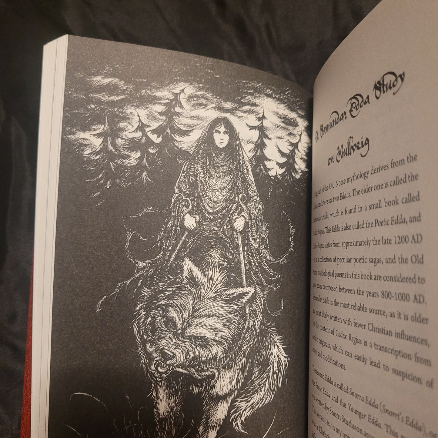 Gullveigarbók by Ekortu (Ixaxaar Occult Literature, 2025) Red Special Edition - Set Limited to 60 Sets