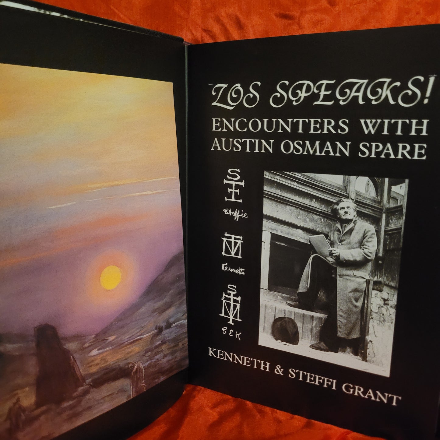 Zos Speaks! Encounter with Austin Osman Spare edited by Kenneth & Steffi Grant (Fulgur Press, 1998) Binder's Proof of the Deluxe Edition
