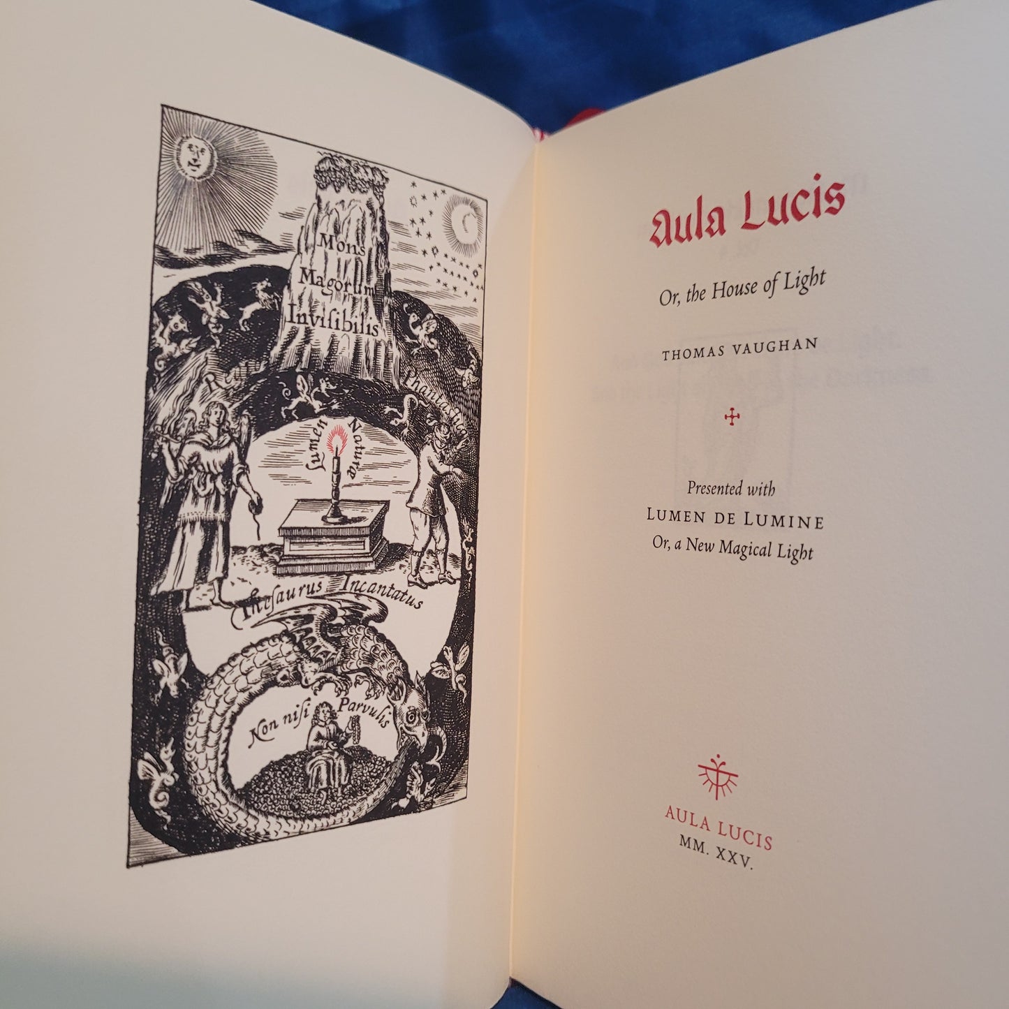Aula Lucis (The House of Light) by Thomas Vaughan (Aula Lucis, 2025) Deluxe Arcanum Edition Limited to 77 Copies