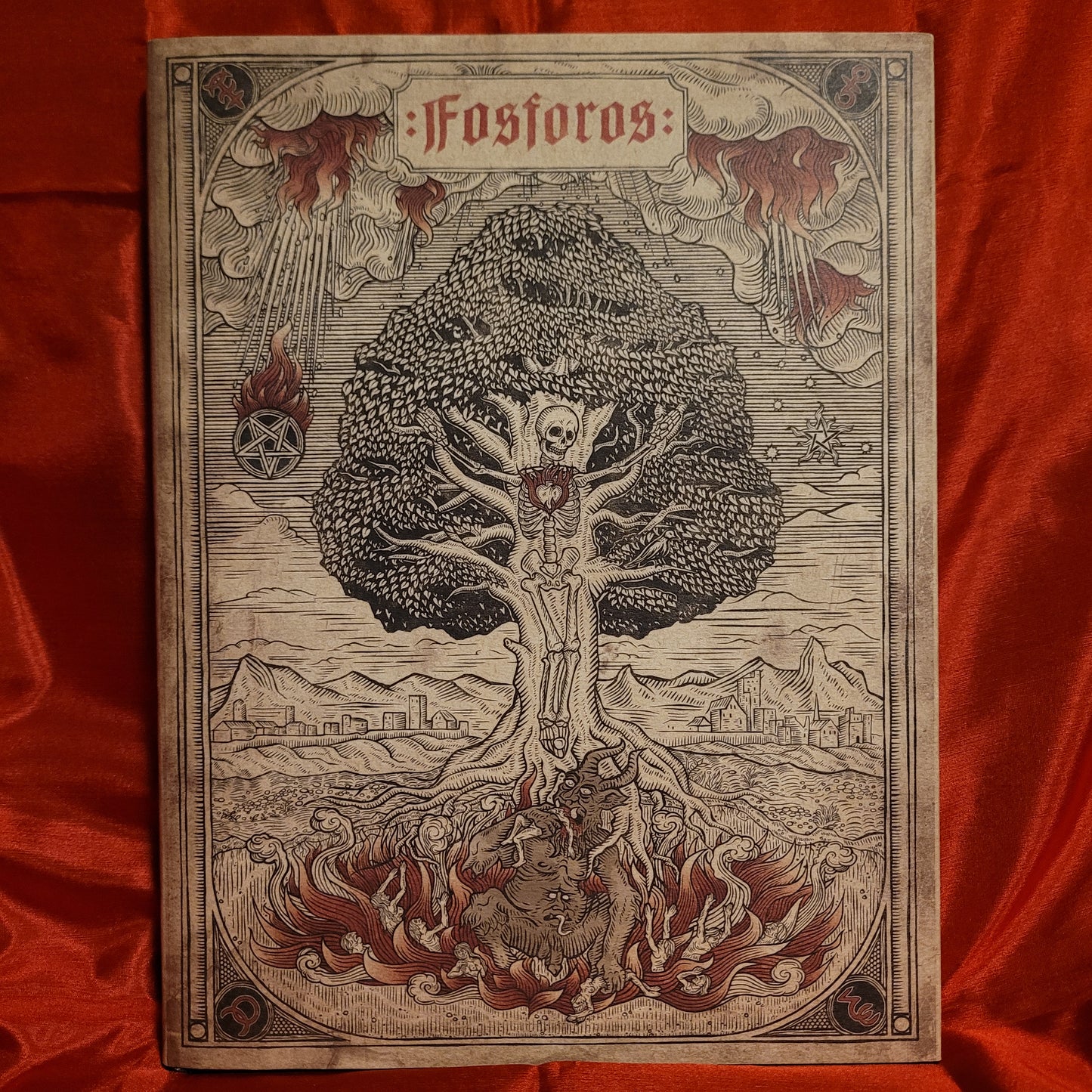 Fosforos: Study on the Being & Essence of Satan and on the Occult Philosophy in Six Parts by Johannes Nefastos (Ixaxaar Occult Literature, 2016) Hardcover