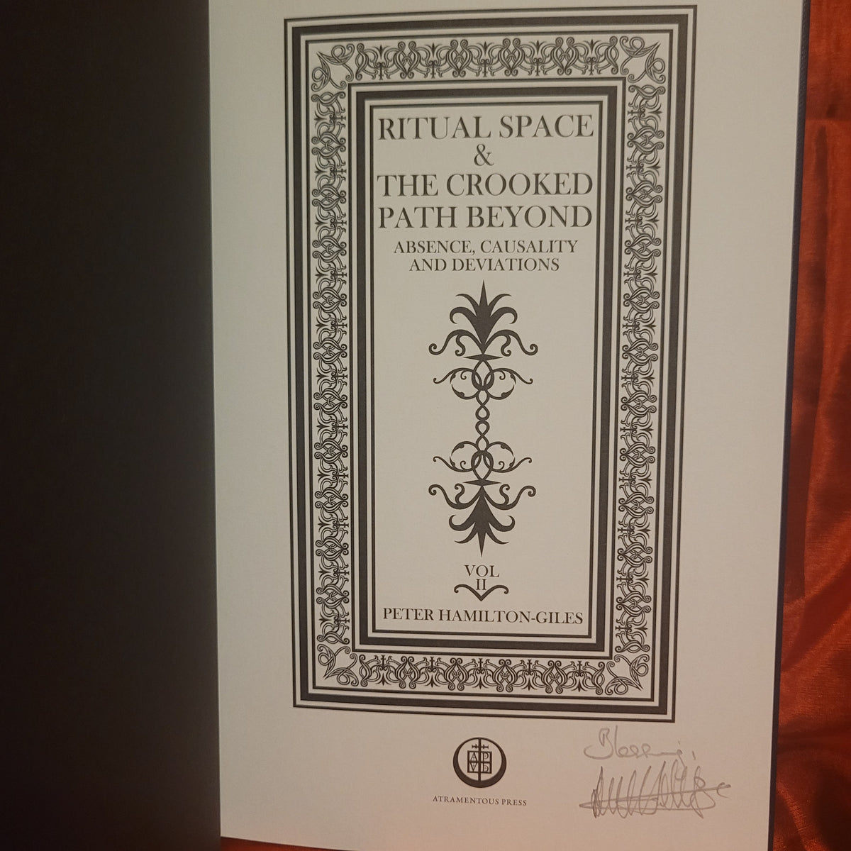 Spacefur Ritual Ritual Space & the Crooked Path Beyond, Vol. II (Atramentous Press, 20 ...
