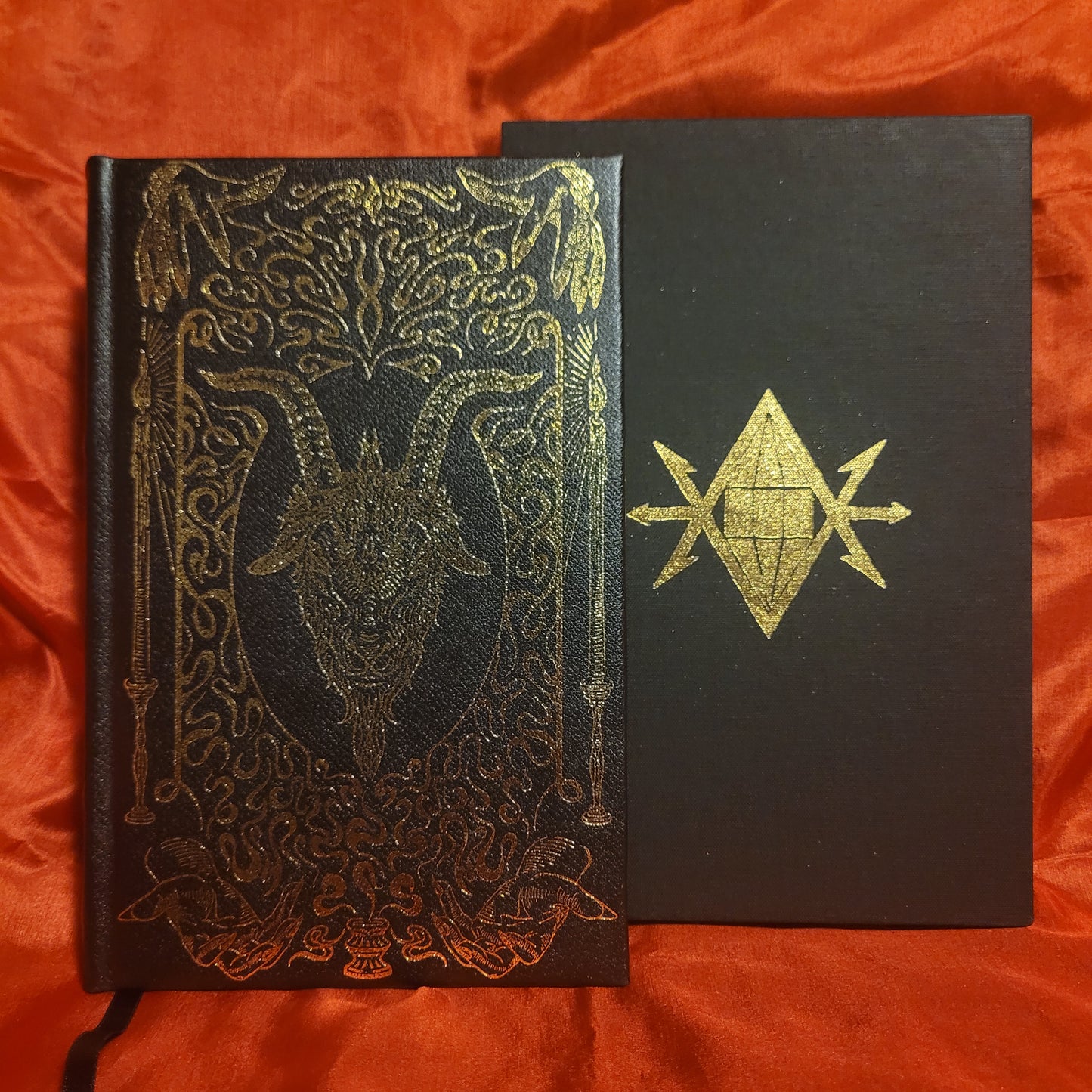 Black Mass: The Sabbatic Tradition of Shaitan & the Sexual Sorcery of the Qliphotic Dark Paths by Thomas Karlsson (Manus Sinistra, 2024) Deluxe Second Edition