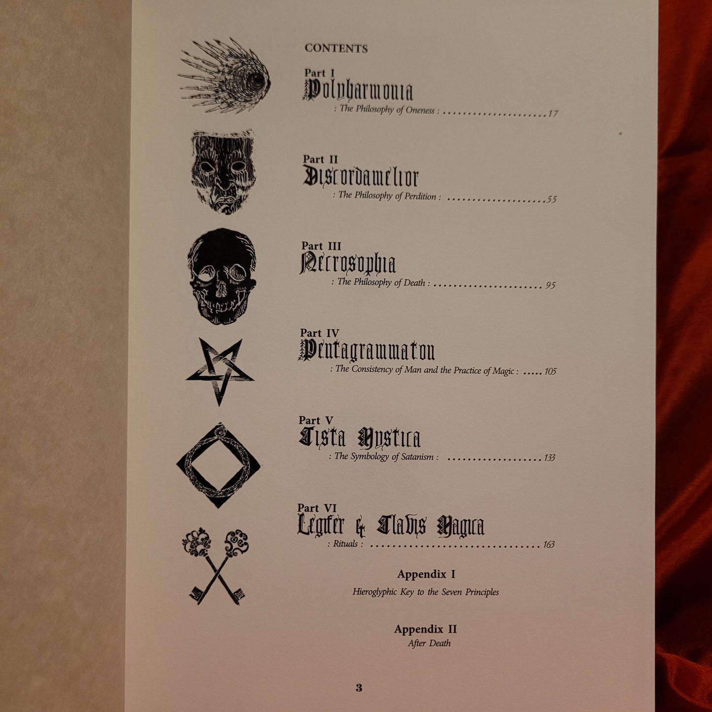 Fosforos: Study on the Being & Essence of Satan and on the Occult Philosophy in Six Parts by Johannes Nefastos (Ixaxaar Occult Literature, 2016) Hardcover