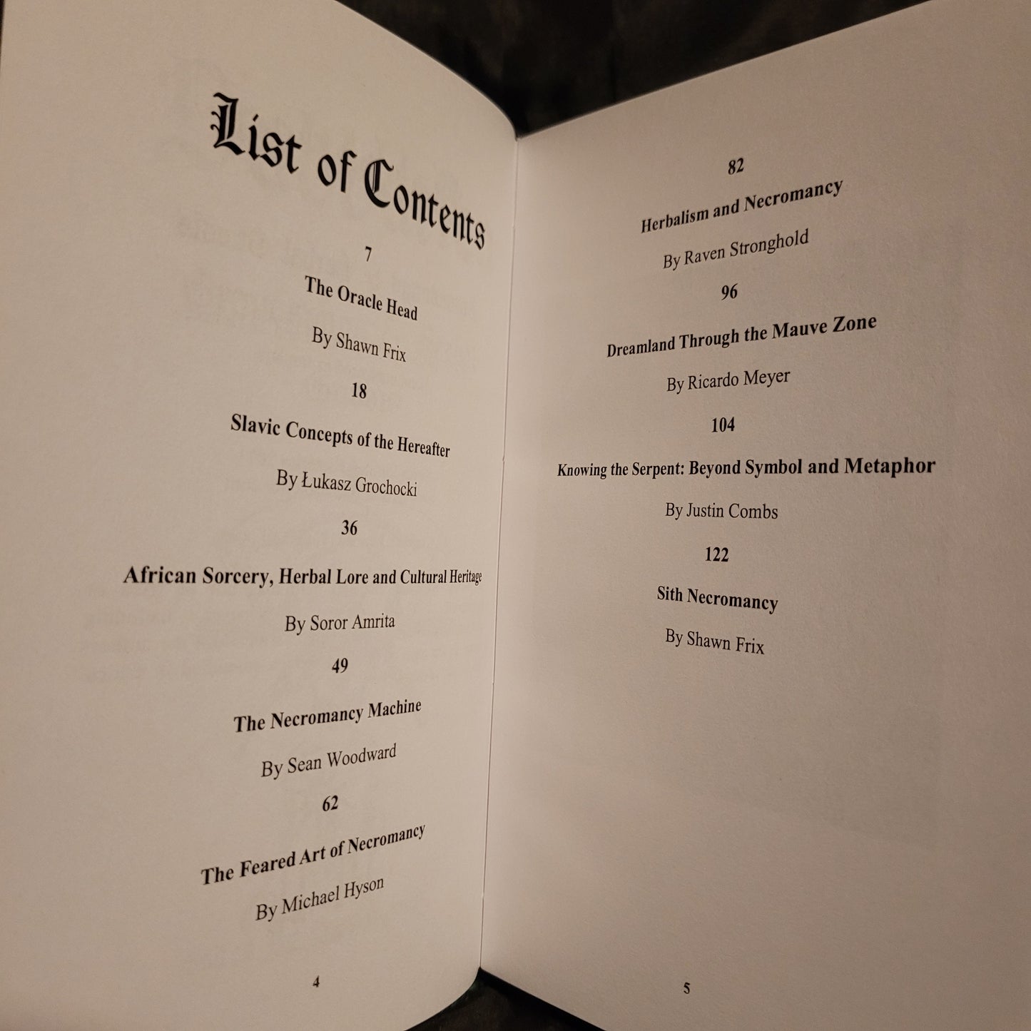 Sabbatica: Gravesongs & Herbal Gnosis Edited by Edgar Kerval (Sirius Limited Esoterica, 2021) Hardcover Limited to 55 Copies