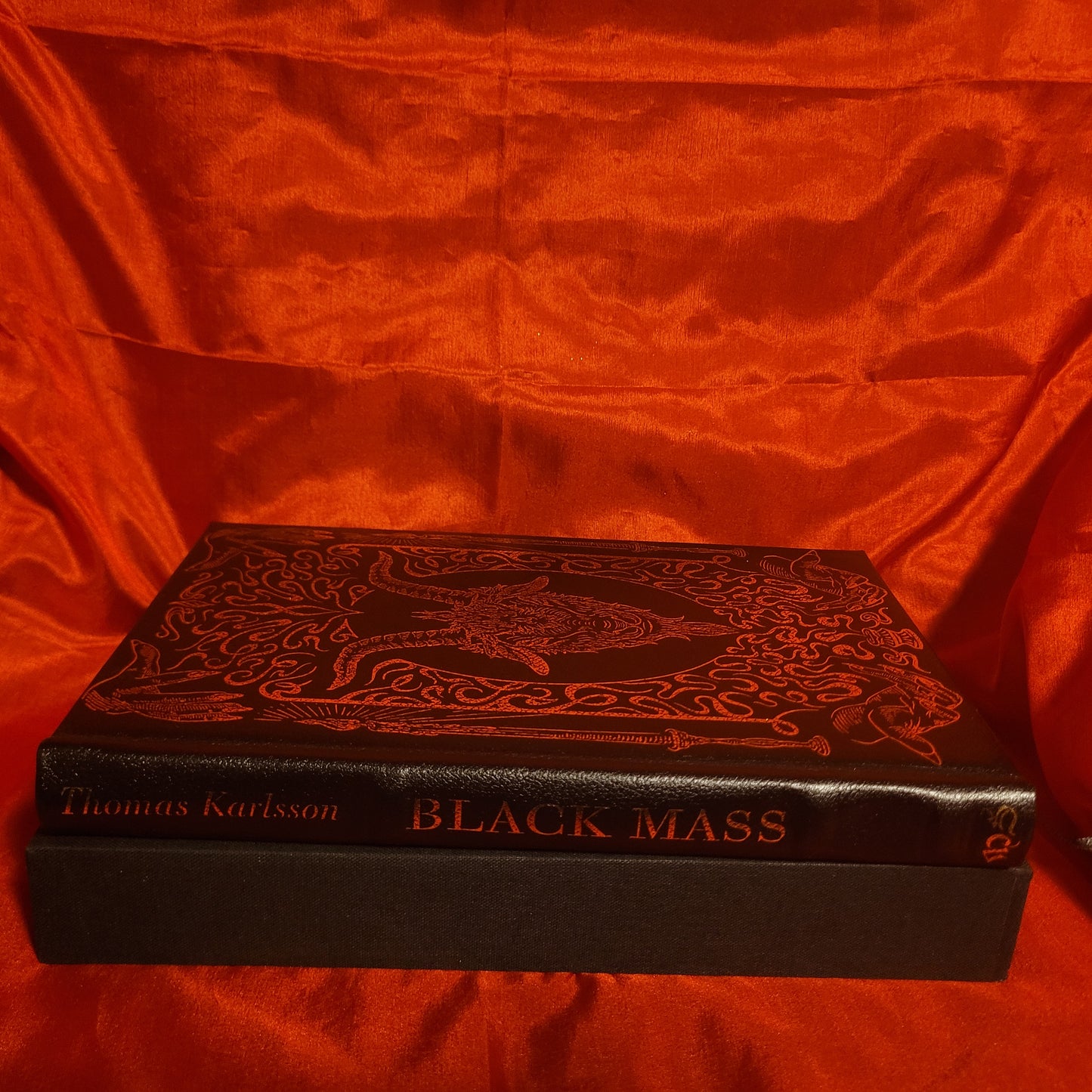 Black Mass: The Sabbatic Tradition of Shaitan & the Sexual Sorcery of the Qliphotic Dark Paths by Thomas Karlsson (Manus Sinistra, 2024) Deluxe Second Edition