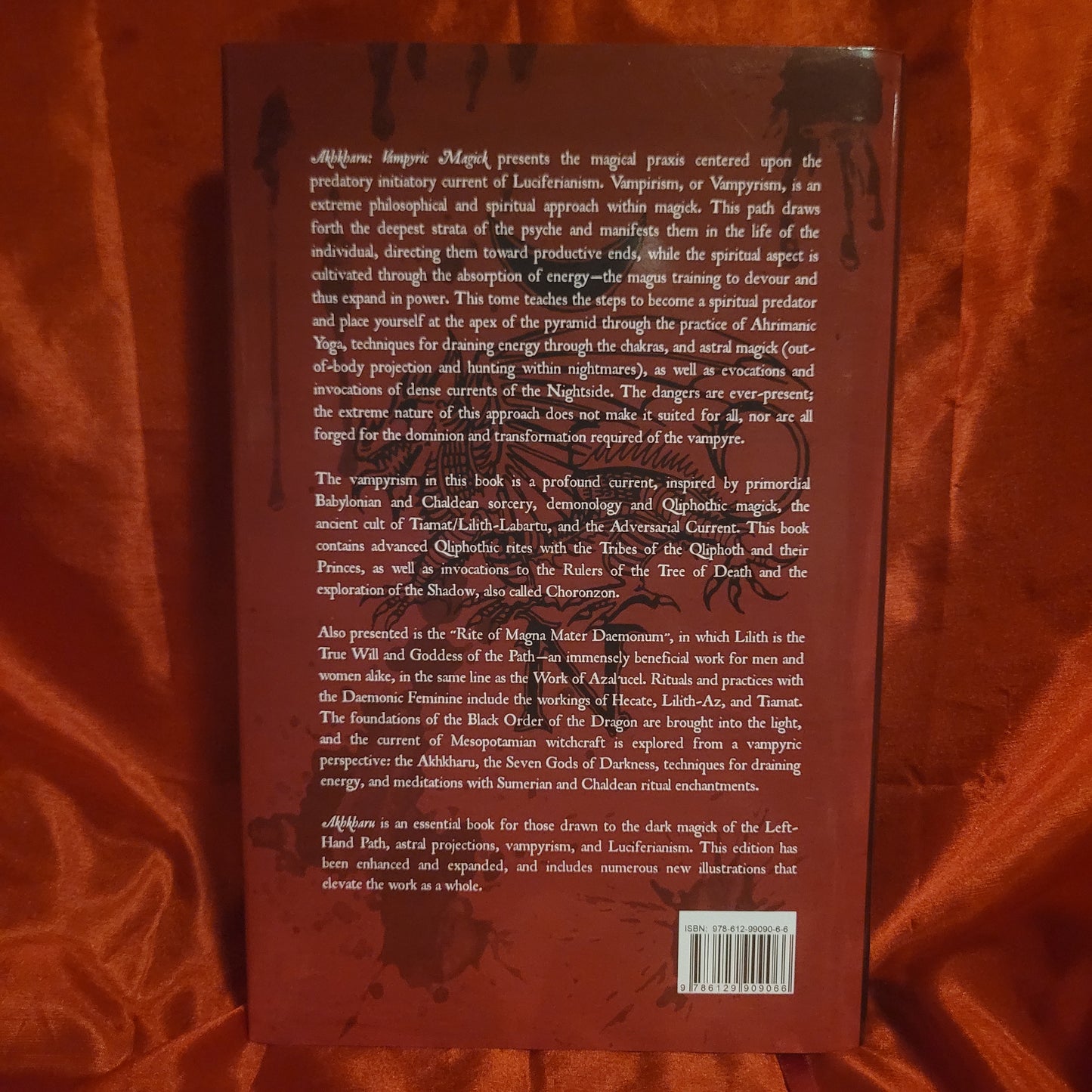 Akhkharu: Vampyre Magick by Michael W. Ford (Manus Sinistra, 2025)"Red Lizard" Hardcover