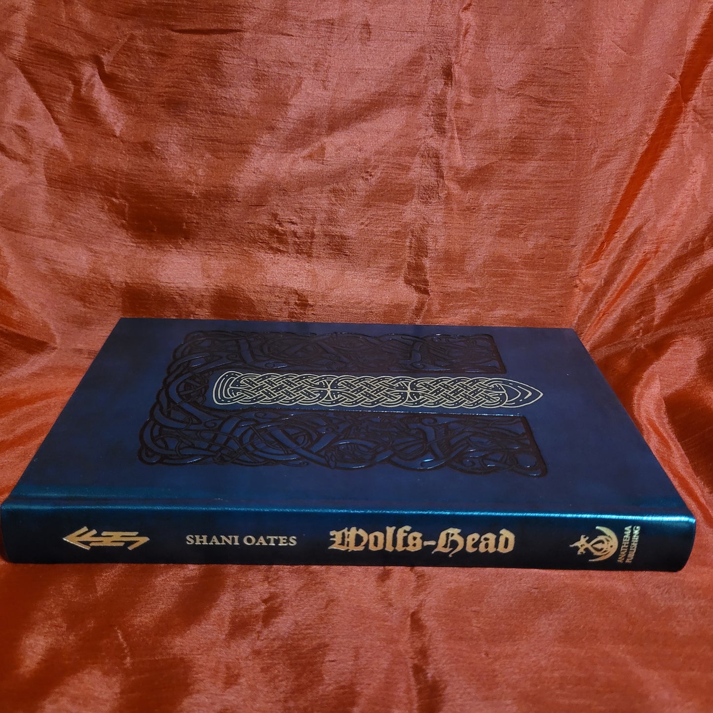 Wolfs-Head: Óðinn, The Ecstatic God of Tethers and Skin-Turning. Volume II of the Óðinn Trilogy by Shani Oates (Anathema Publishing, 2020) Leather Bound Collector's Edition #174/206