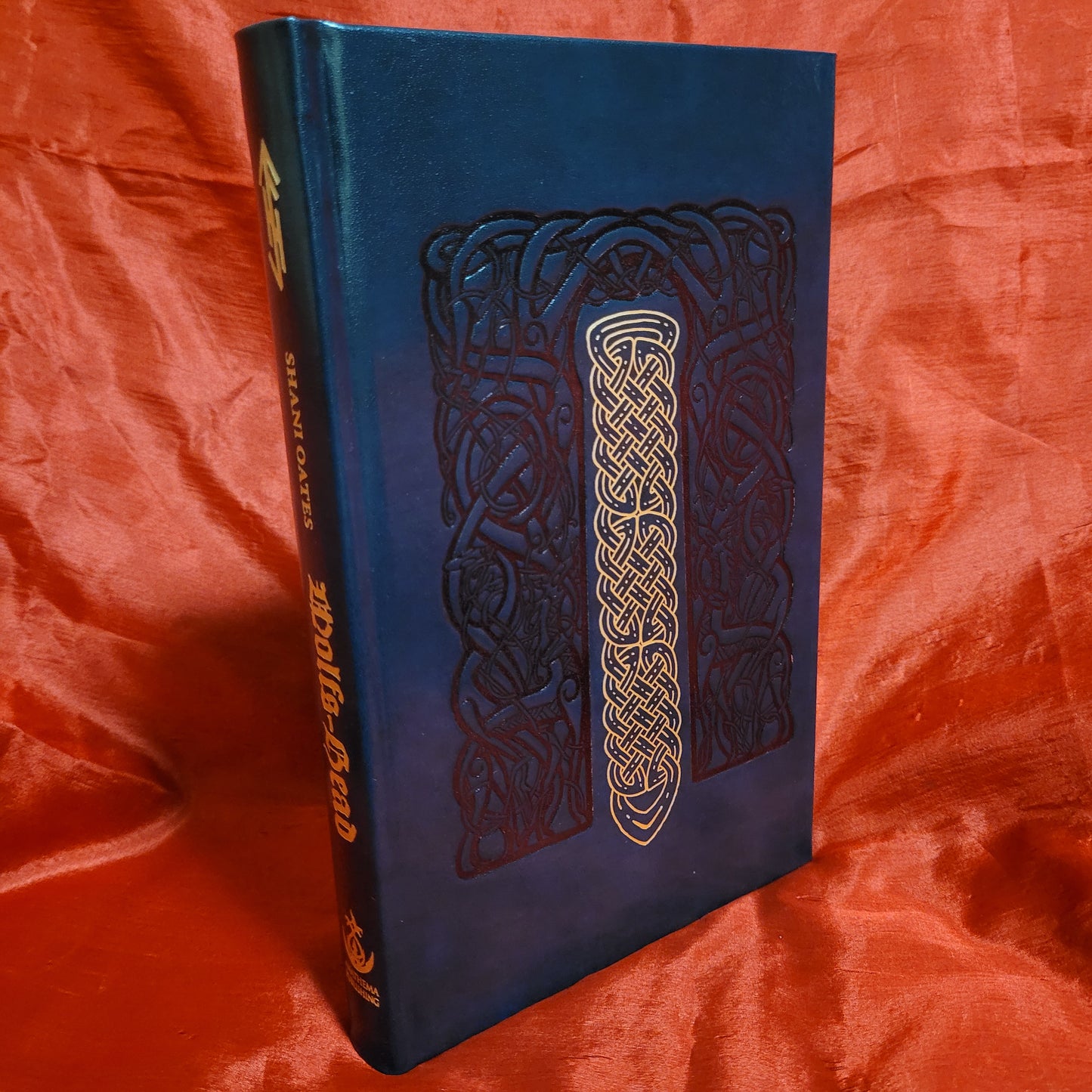 Wolfs-Head: Óðinn, The Ecstatic God of Tethers and Skin-Turning. Volume II of the Óðinn Trilogy by Shani Oates (Anathema Publishing, 2020) Leather Bound Collector's Edition #174/206