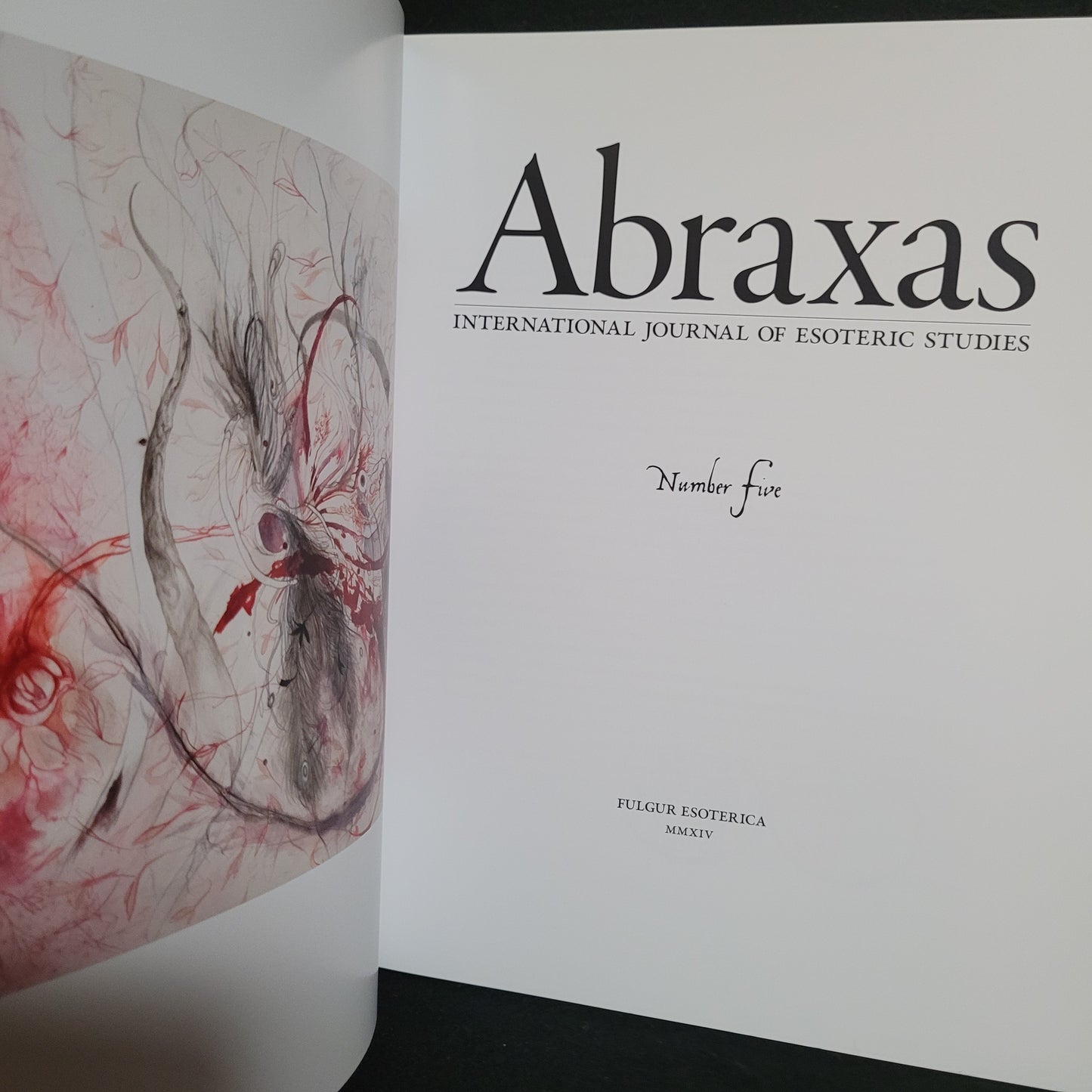 Abraxas: International Journal of Esoteric Studies, Issue Five (Fulgur Esoterica, 2014) Paperback