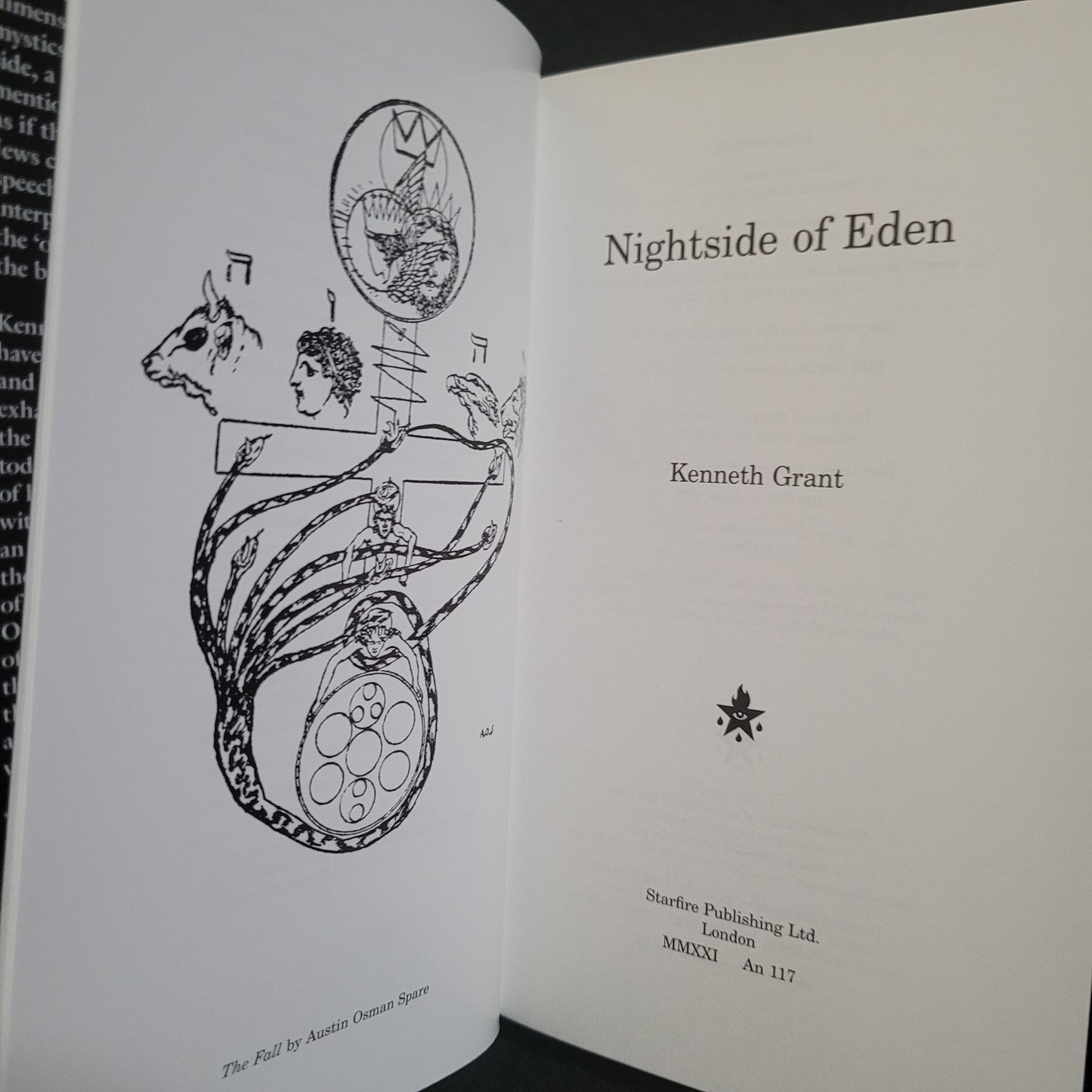 Nightside of Eden by Kenneth Grant (Starfire Publishing, 2021) Hardcover