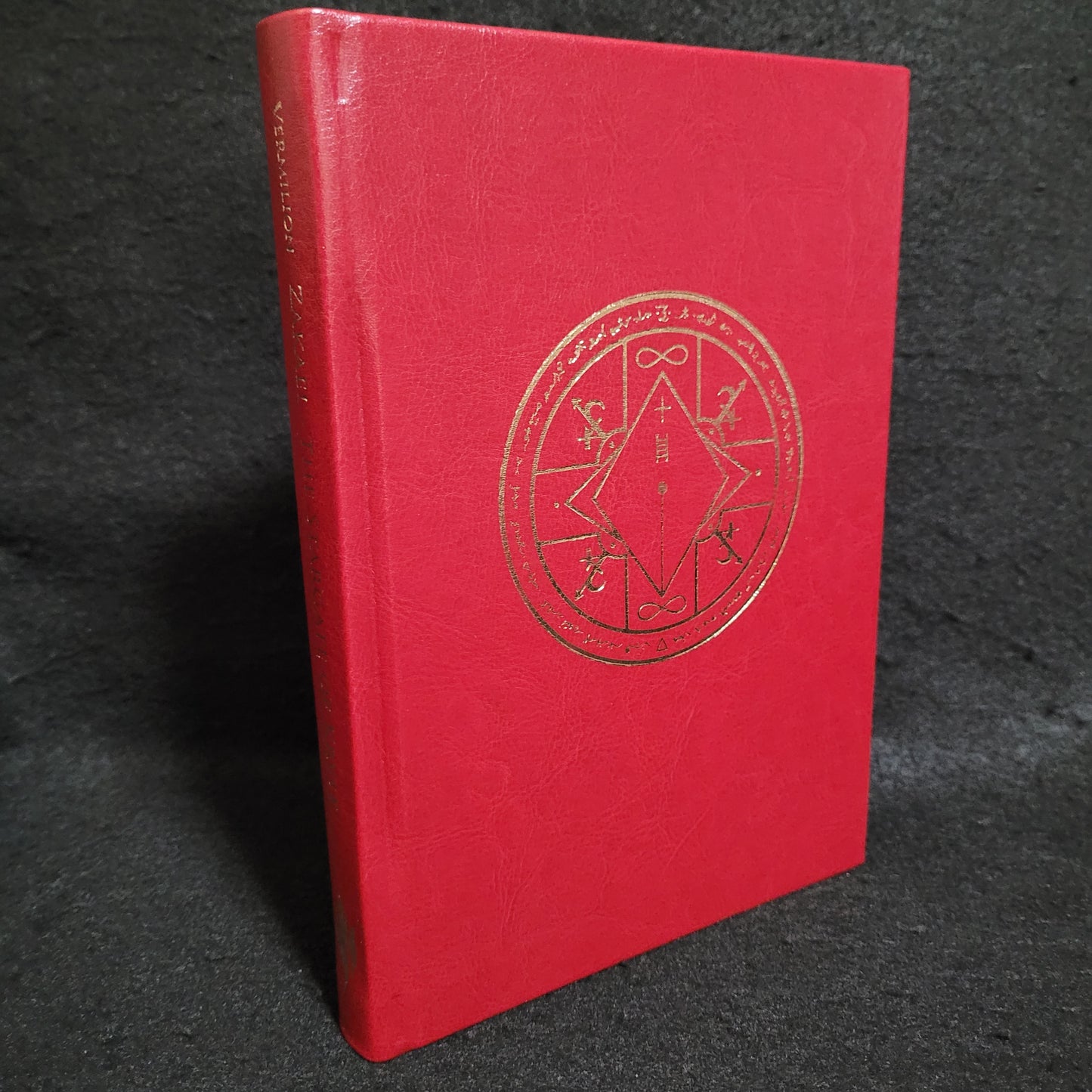 Zakael: The Stargate of Kryst by Vermilion (Aeon Sophia Press, 2019) Deluxe Leather Bound Edition. Limited to 50 copies (#10/50)