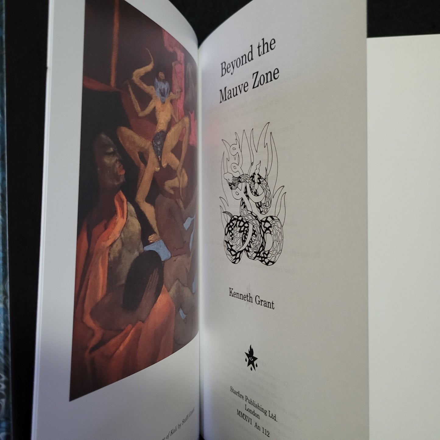 Beyond the Mauve Zone by Kenneth Grant (Starfire Publishing, 2016) Deluxe Edition Limited to 110 Copies Signed by Steffi Grant