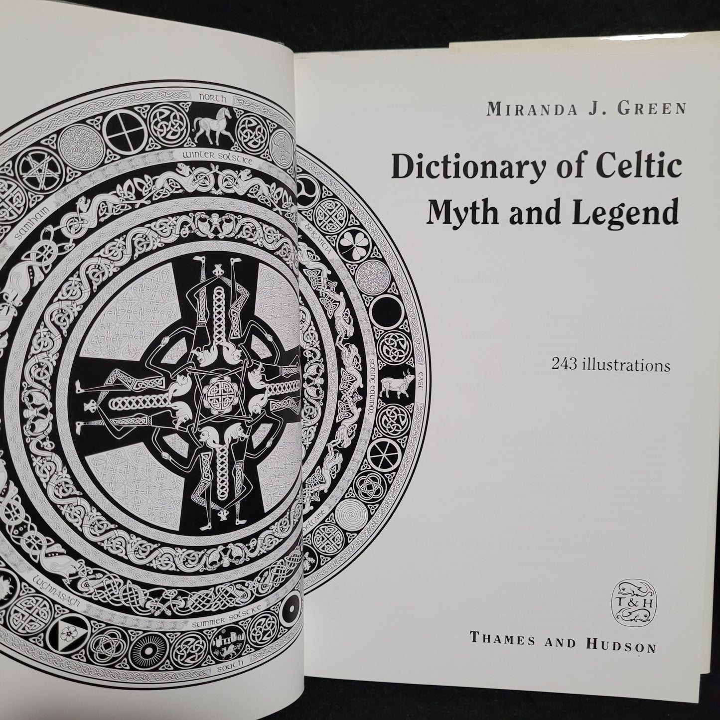 Dictonary of Celtic Myth and Legend by Miranda J. Green (Thames and Hudson, 1992) Hardcover