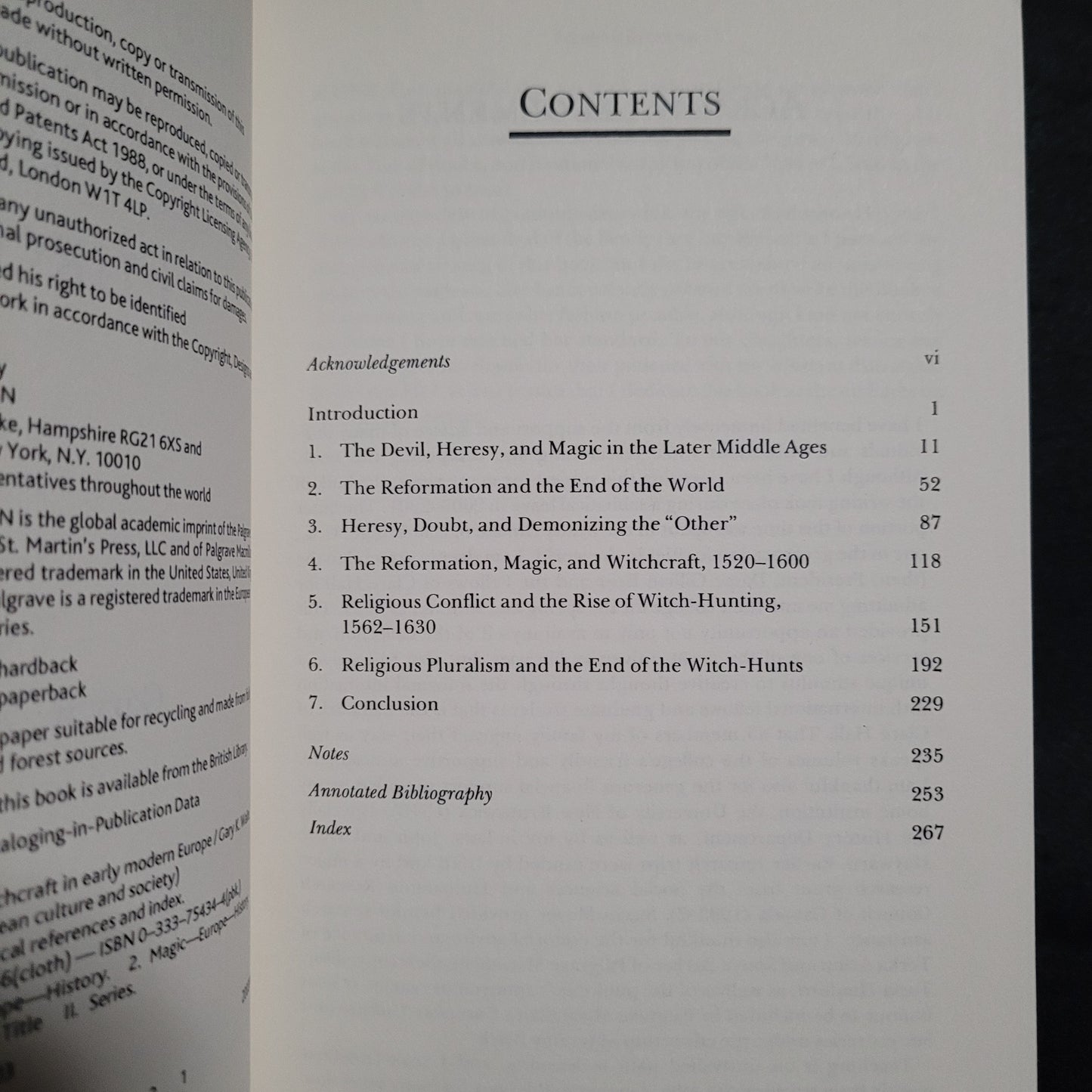 Heresy, Magic, and Witchcraft in Early Modern Europe by Gary K. Waite (Palgrave Macmillan, 2003) Paperback Edition