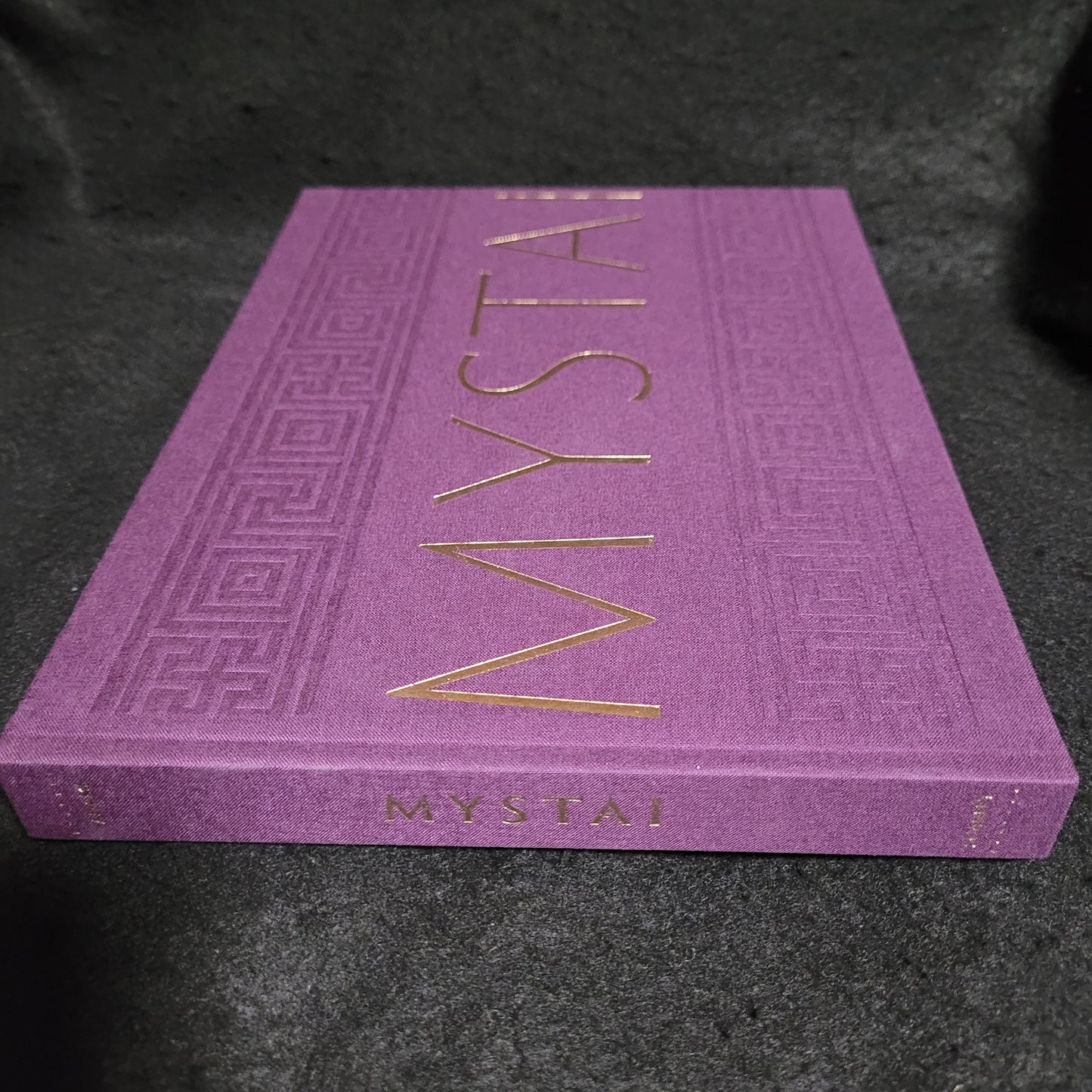 Mystai: Dancing Out the Mysteries of Dionysos by Peter Mark Adams (Scarlet Imprint, 2019) Purple Cloth Hardback Edition