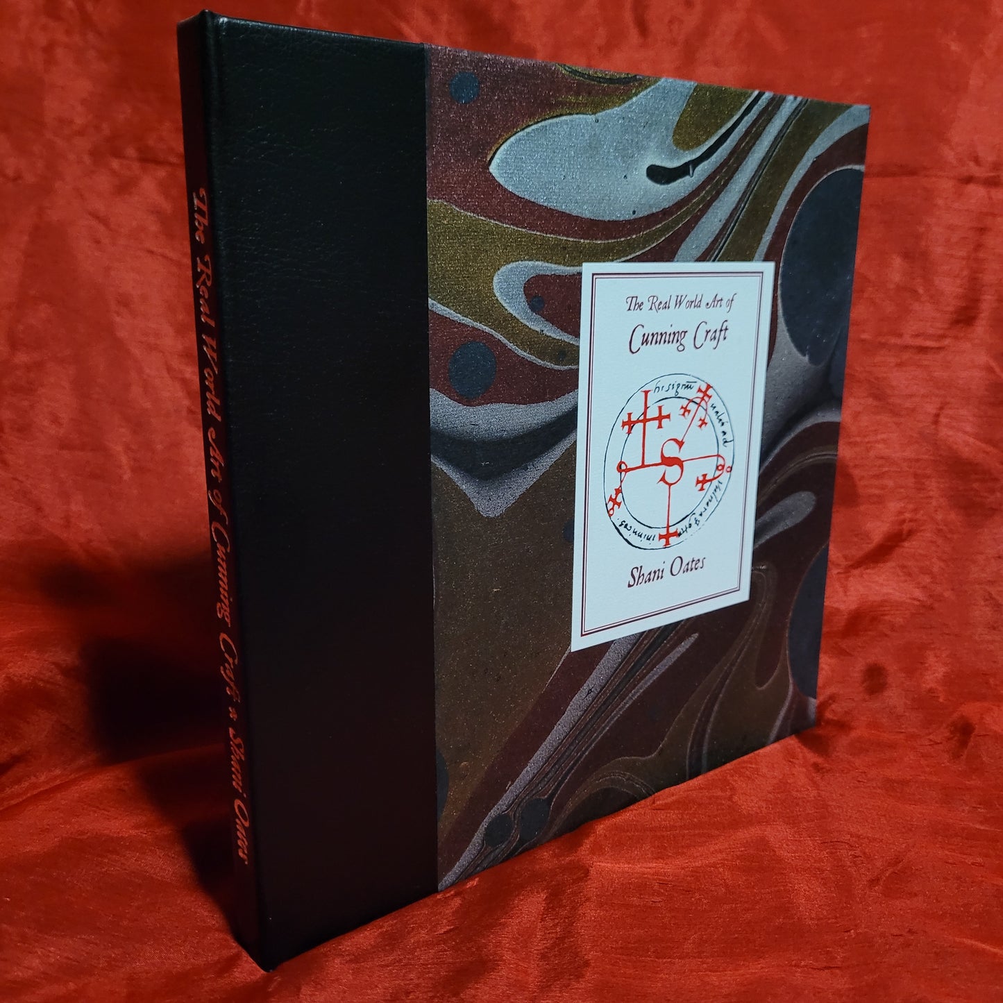 The Real World Art of Cunning Craft by Shani Oates (Hell Fire Club Books) Hardcover Bound in Quarter Leather and Marbled Paper Limited to 72 Copies