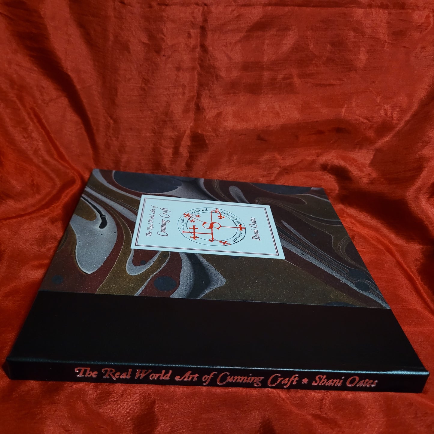 The Real World Art of Cunning Craft by Shani Oates (Hell Fire Club Books) Hardcover Bound in Quarter Leather and Marbled Paper Limited to 72 Copies