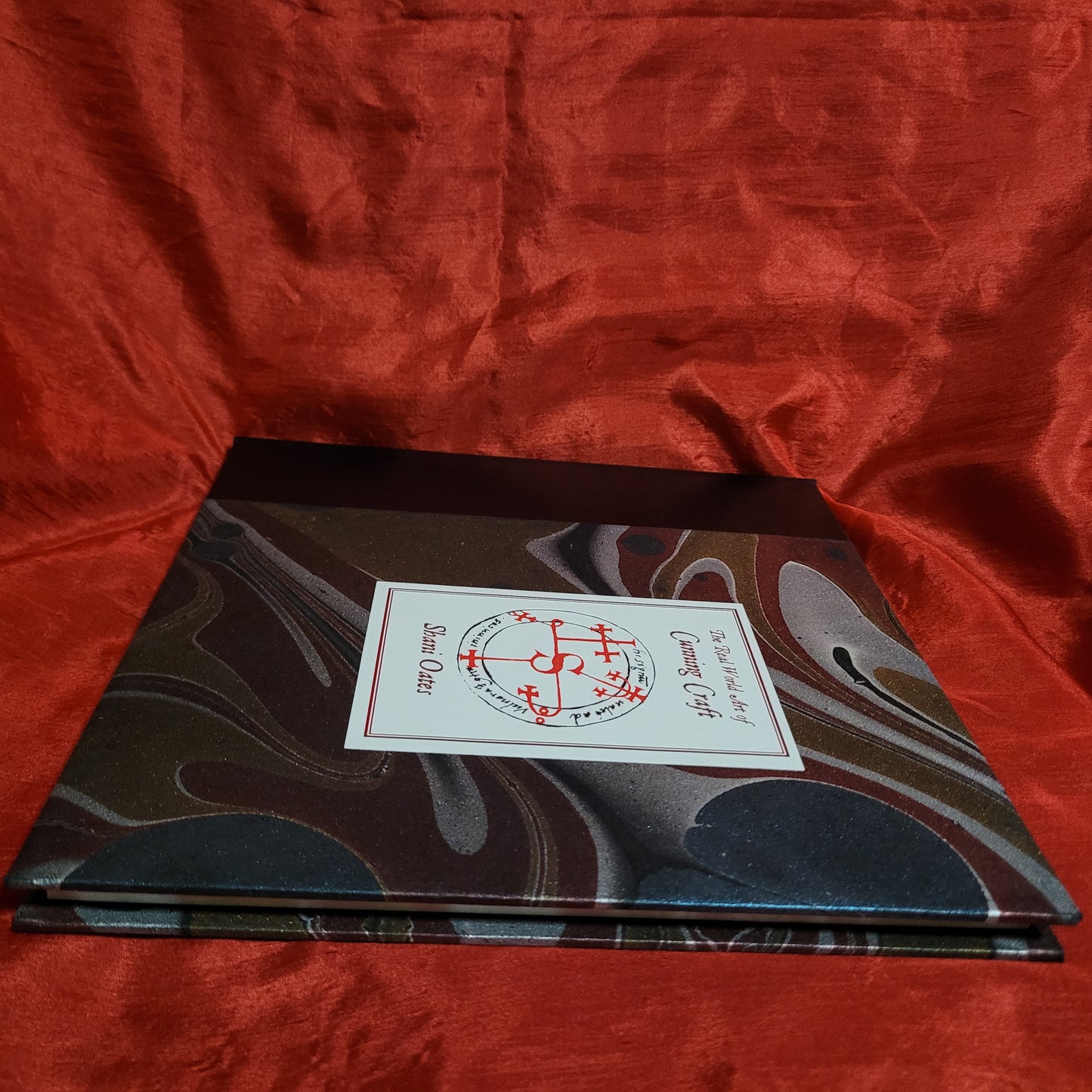 The Real World Art of Cunning Craft by Shani Oates (Hell Fire Club Books) Hardcover Bound in Quarter Leather and Marbled Paper Limited to 72 Copies