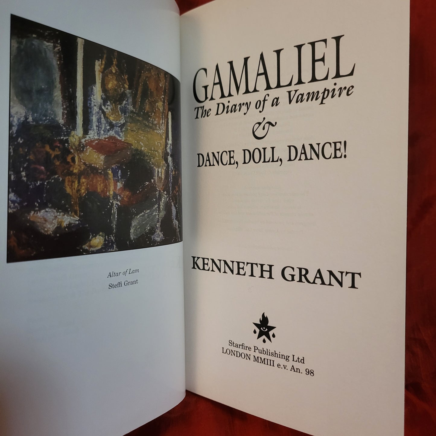 Gamaliel: The Diary of a Vampire & Dance, Doll, Dance! (Starfire Publishing, 2003) Hardcover