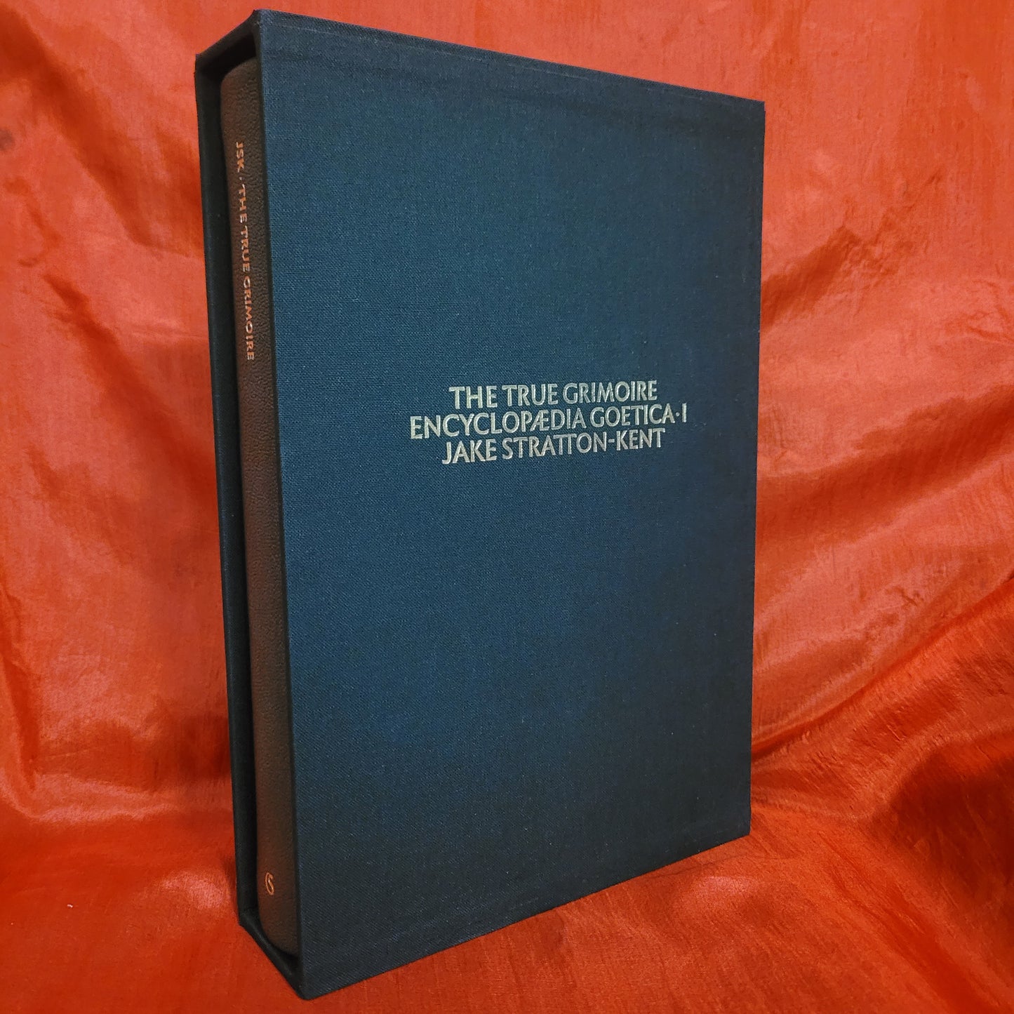 The True Grimoire: Encyclopedia Goetica Volume I by Jake Stratton-Kent (Scarlet Imprint, 2022) Fine Edition Bound in Goatskin Limited to 72 Copies