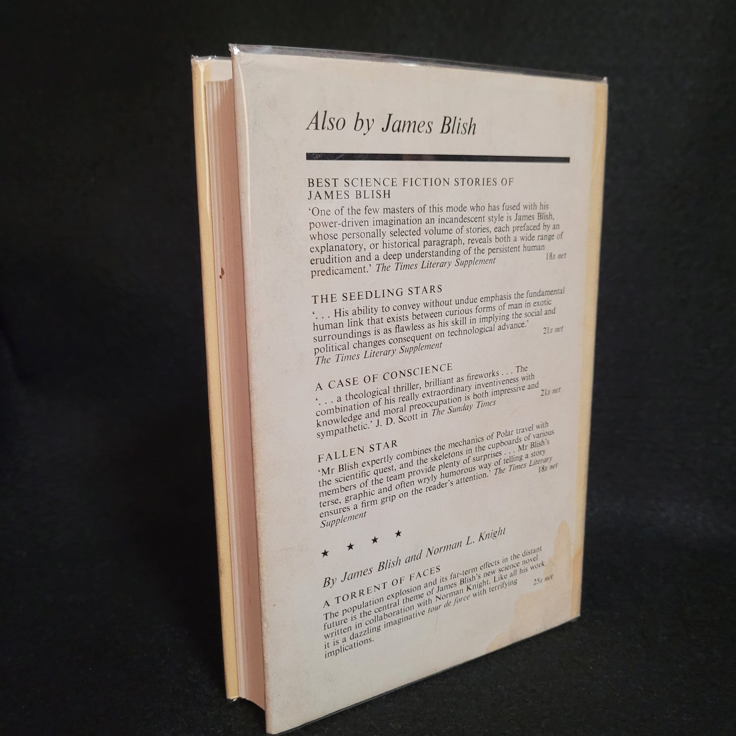 Black Easter or Faust Aleph-Null by James Blish (Faber and Faber, 1968) Hardcover First Edition