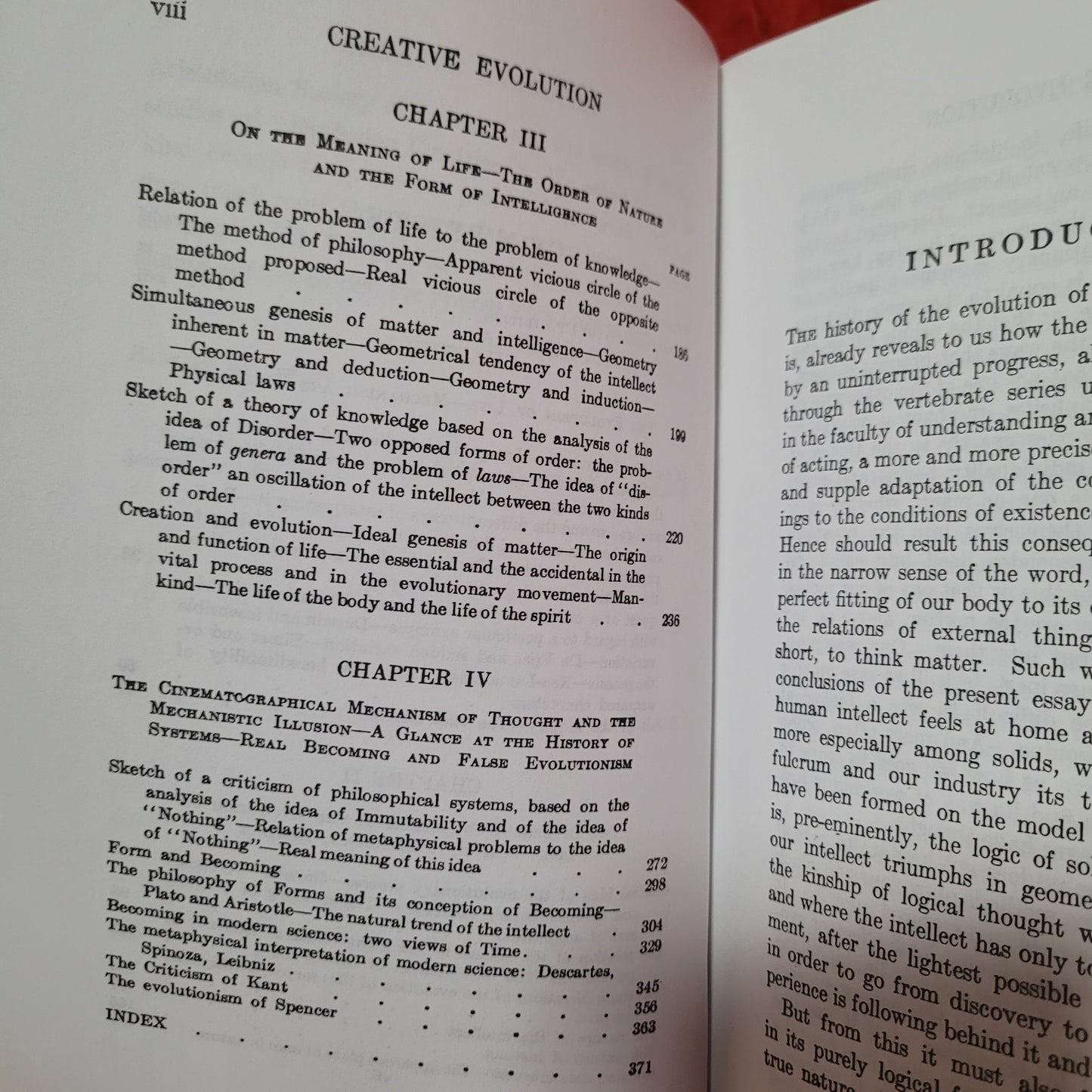 Creative Evolution by Henri Bergson Authorized Translation by Arthur Mitchell (University Press of America, 1983) Paperback