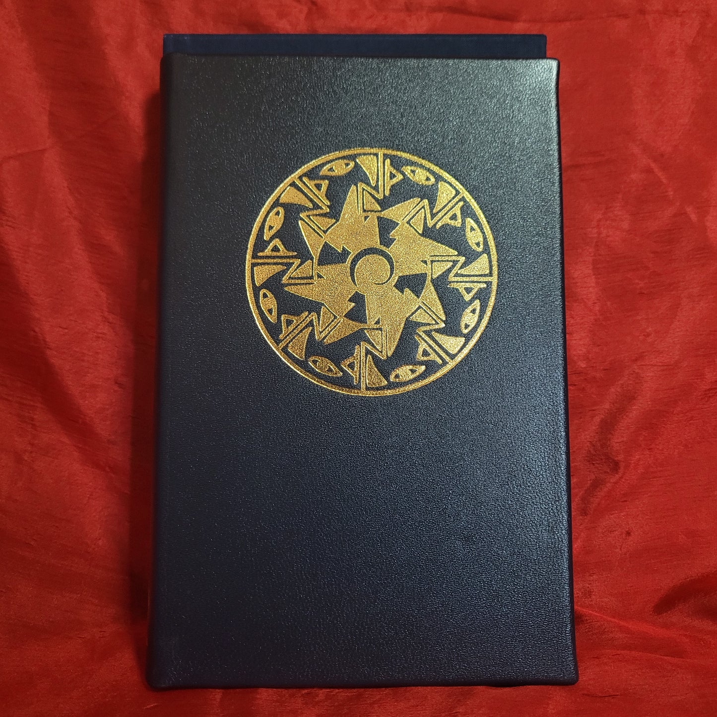 Astral Projection: The Psychonaut's Manual by Thomas Karlsson (Manus Sinistra Publishing, 2022) Deluxe Edition Bound in Grained Blue Goat Leather with Dust Jacket and Slipcase Limited to 72 Copies.