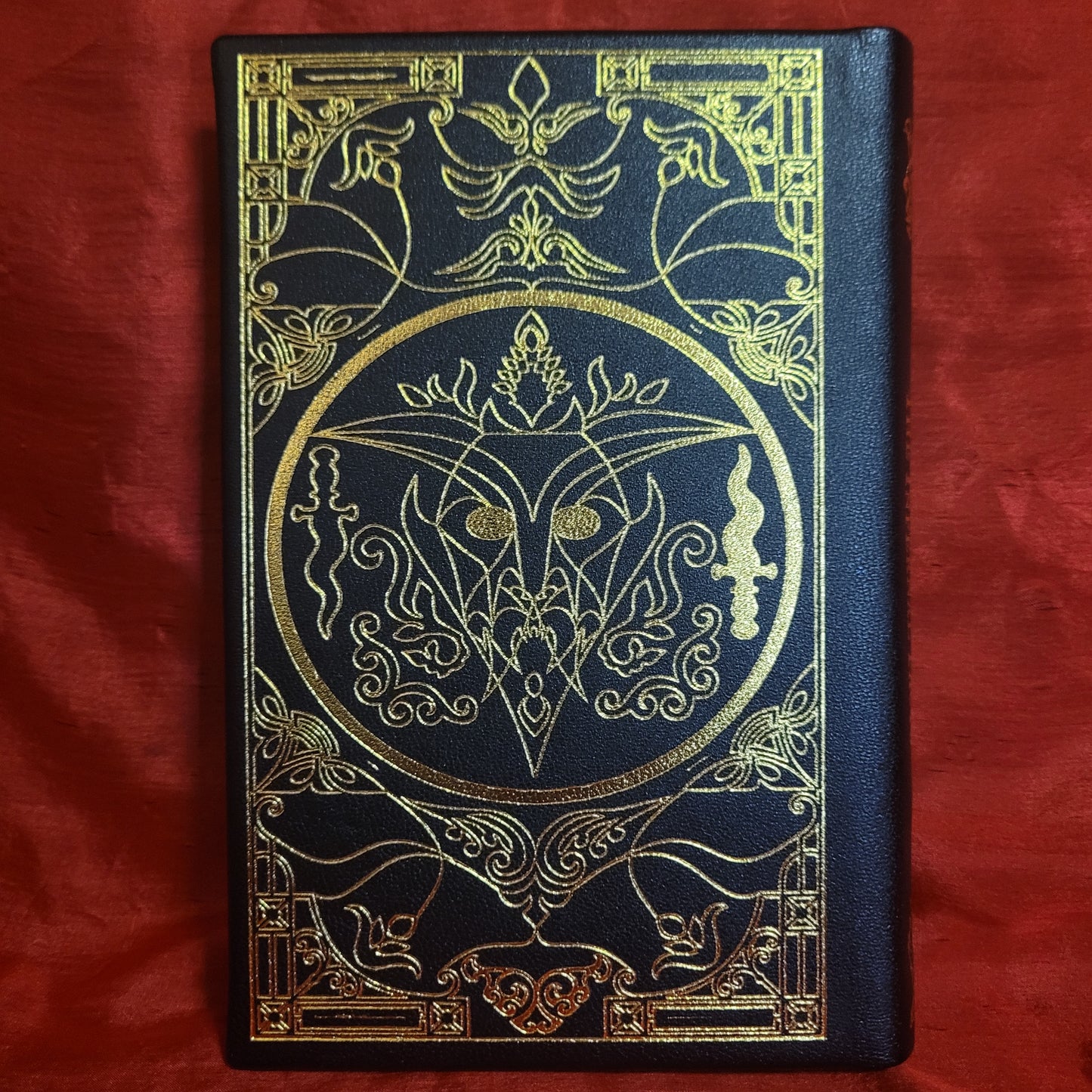 Grand Grimoire of the Infernal Pacts by Michael W. Ford (Manus Sinistra Publishing, 2022) Deluxe Edition Limited to 52 Copies Bound in Goat Leather with Dust Jacket and Cloth Slipcase